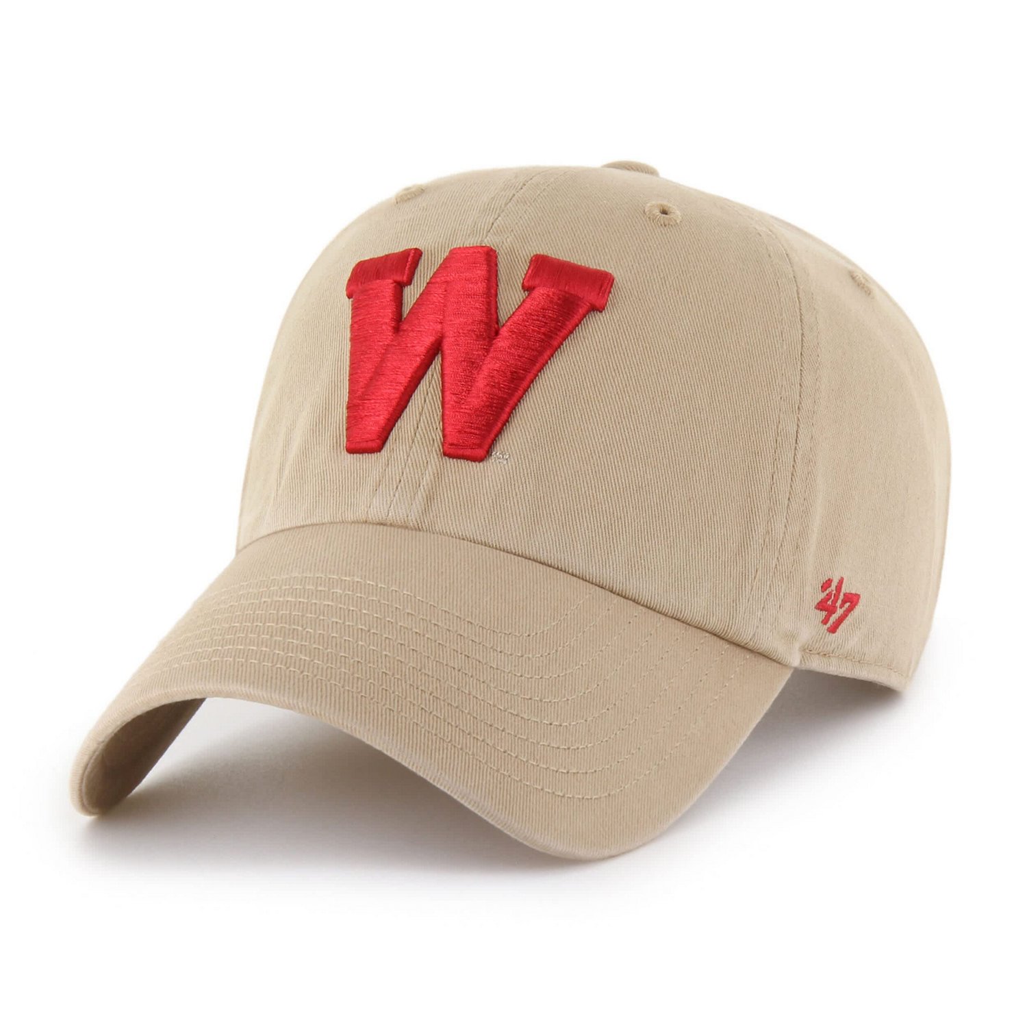 '47 Wisconsin Badgers Vault Clean Up Adjustable Hat