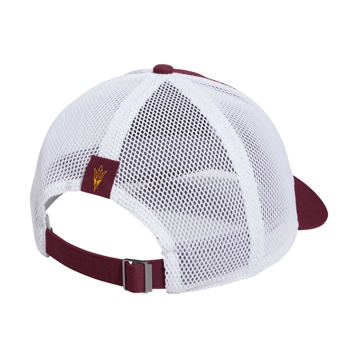 adidas Arizona State Sun Devils Mascot Block Letter Slouch Trucker Adjustable Hat - view number 2