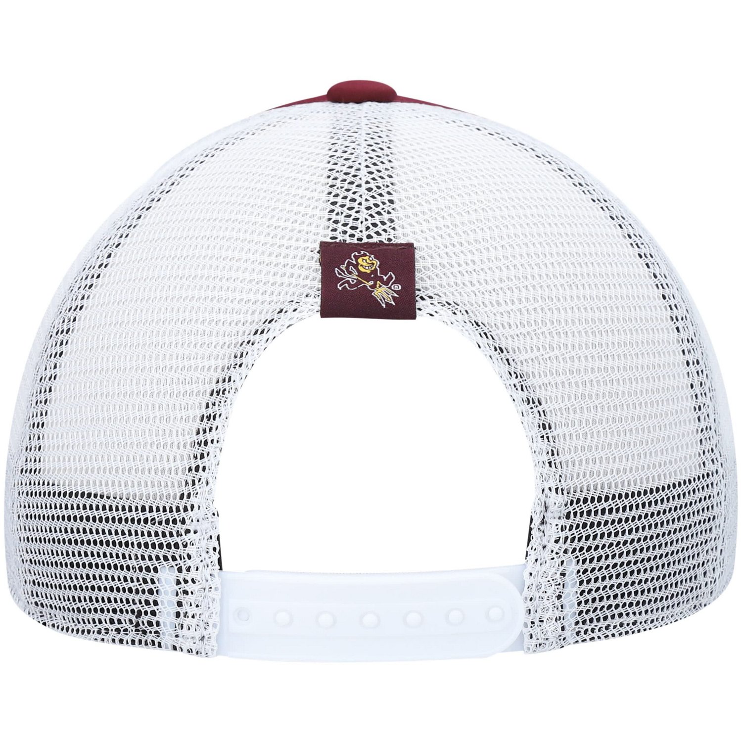 adidas Arizona State Sun Devils Wave Foam Trucker Snapback Hat - view number 4