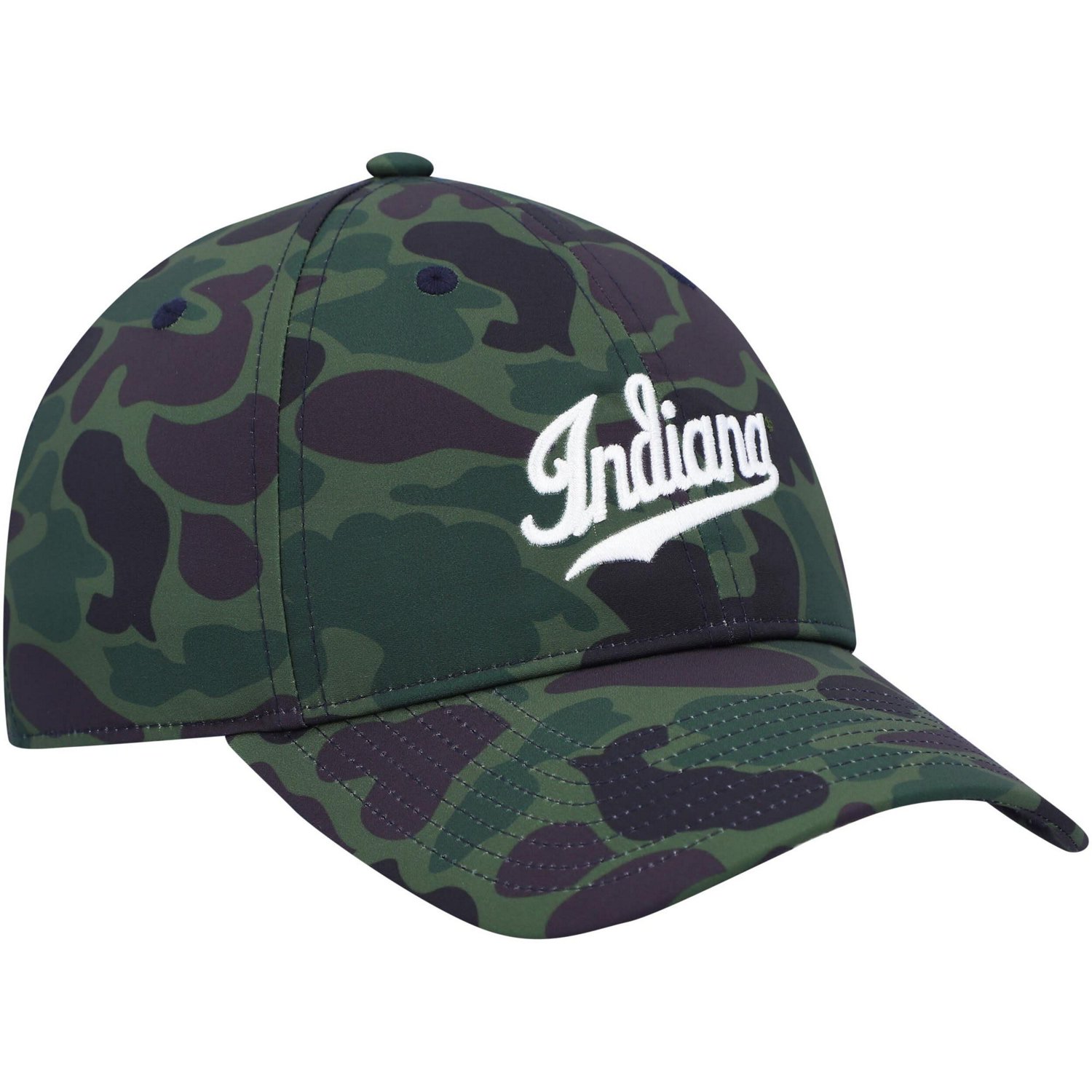 adidas Indiana Hoosiers Military Appreciation Slouch Primegreen Adjustable Hat - view number 3