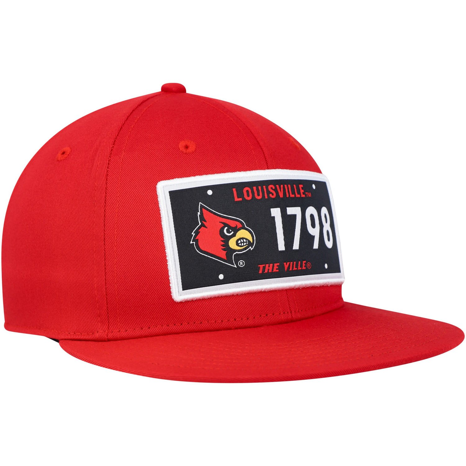 adidas Louisville Cardinals Established Snapback Hat - view number 3