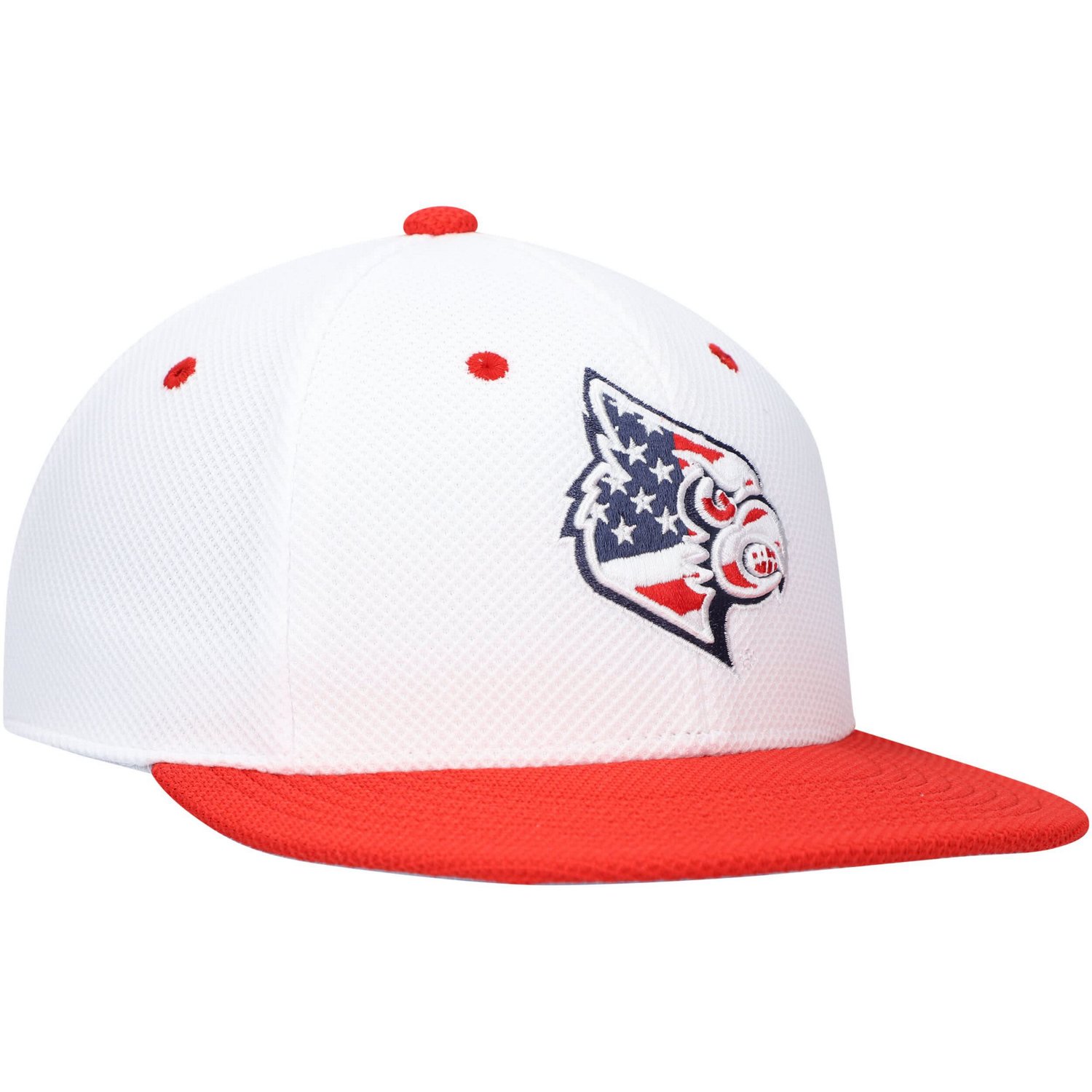 adidas Louisville Cardinals On-Field Baseball Fitted Hat