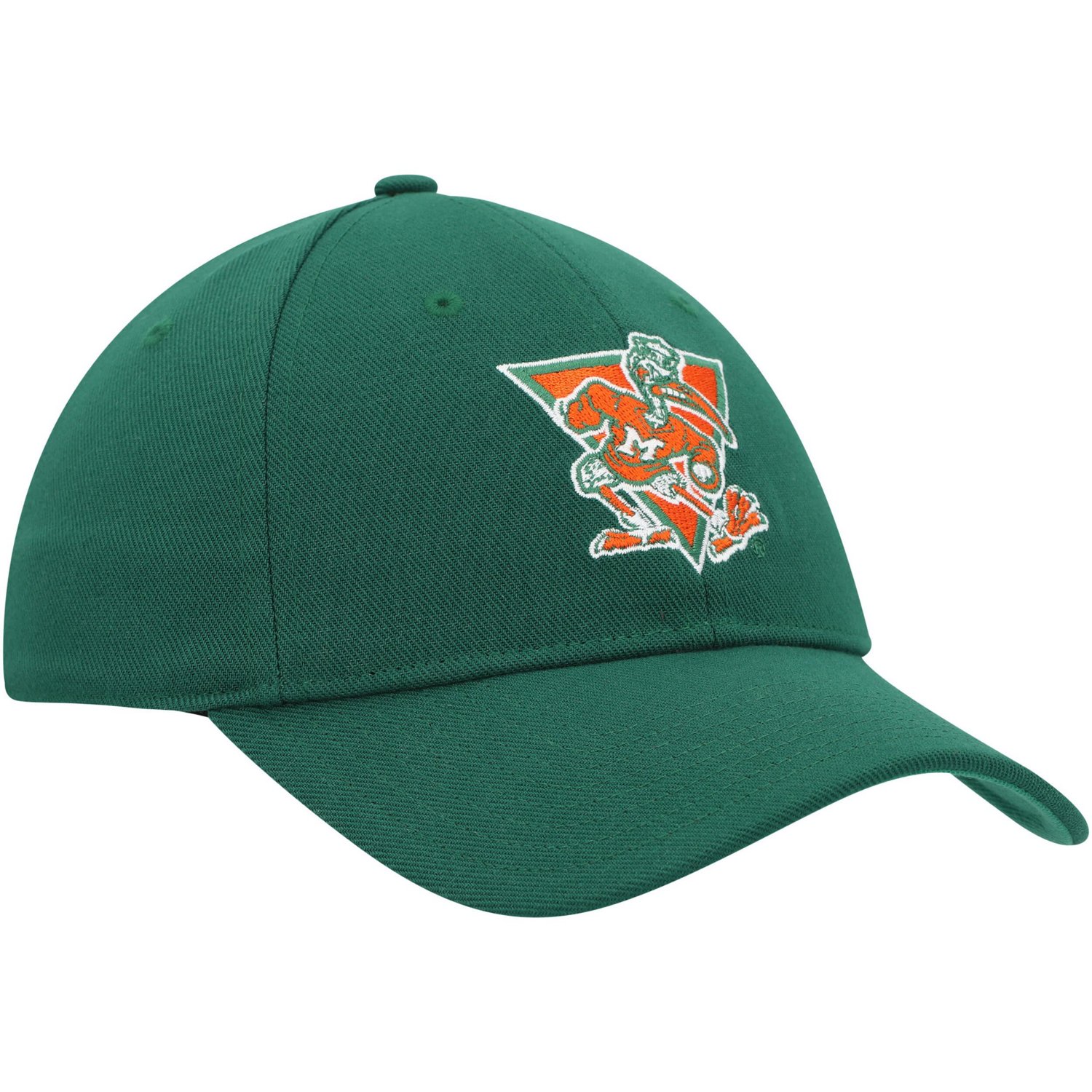 adidas Miami Hurricanes Vault Slouch Flex Hat - view number 3
