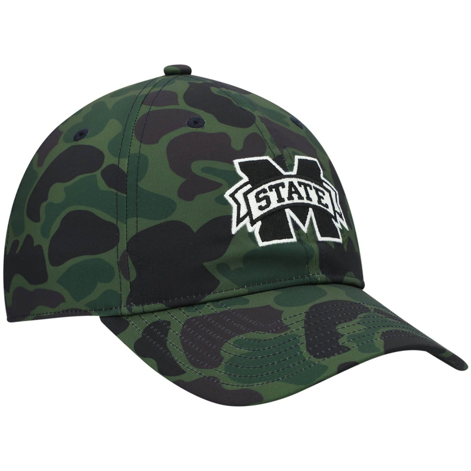 adidas Mississippi State Bulldogs Military Appreciation Slouch Primegreen Adjustable Hat - view number 3