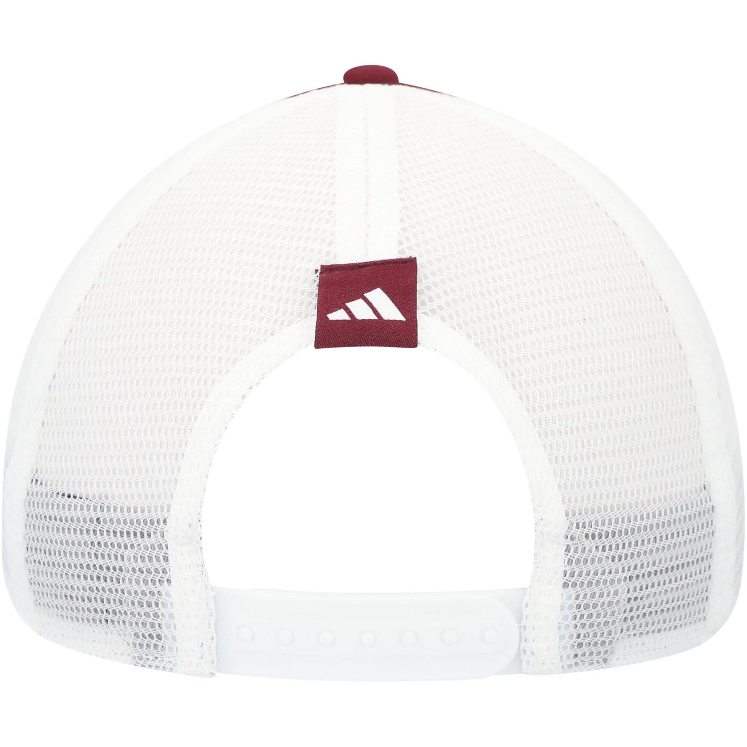 adidas Mississippi State Bulldogs Phrase Foam Front Trucker Adjustable Hat