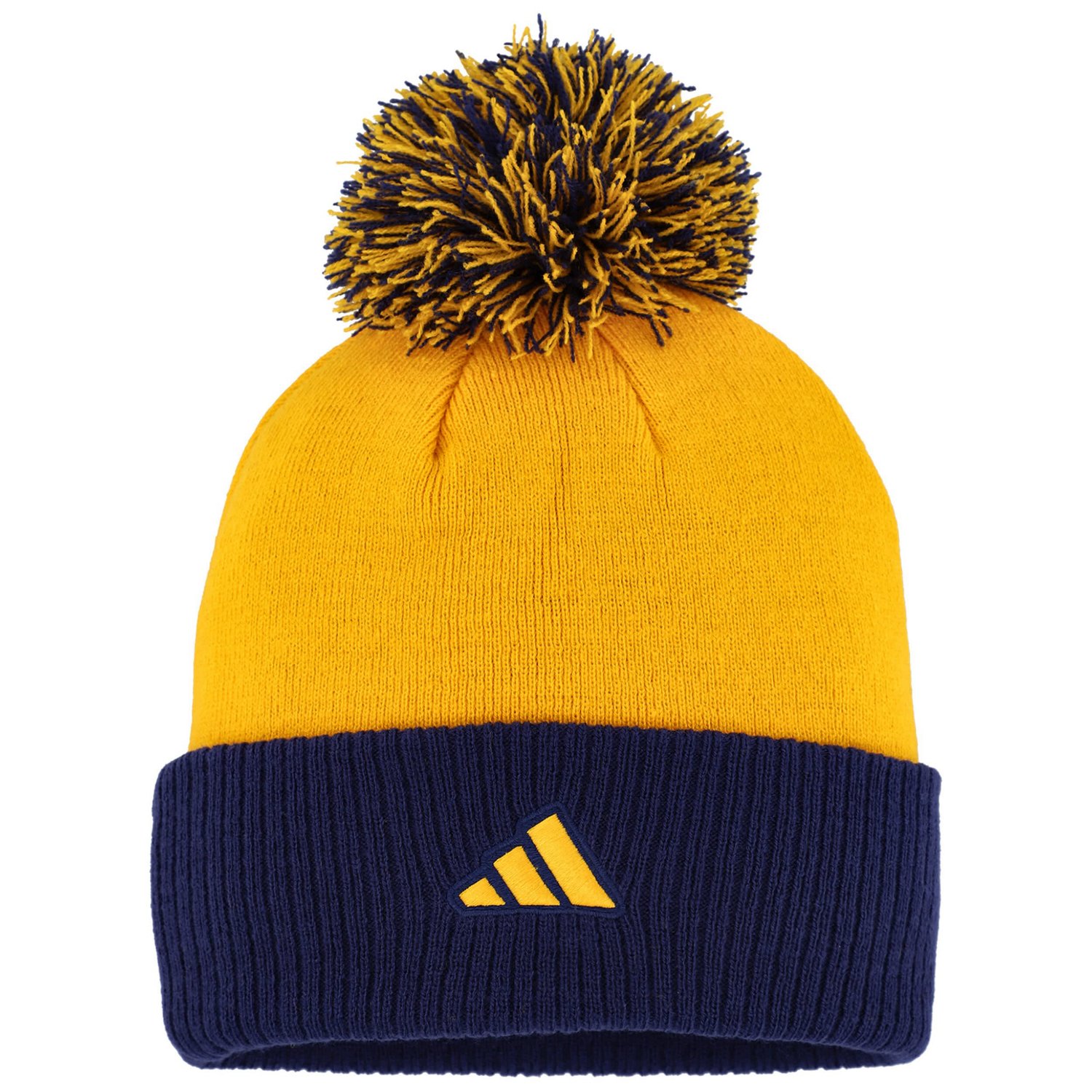 adidas Nashville Predators Laurel Cuffed Knit Hat with Pom