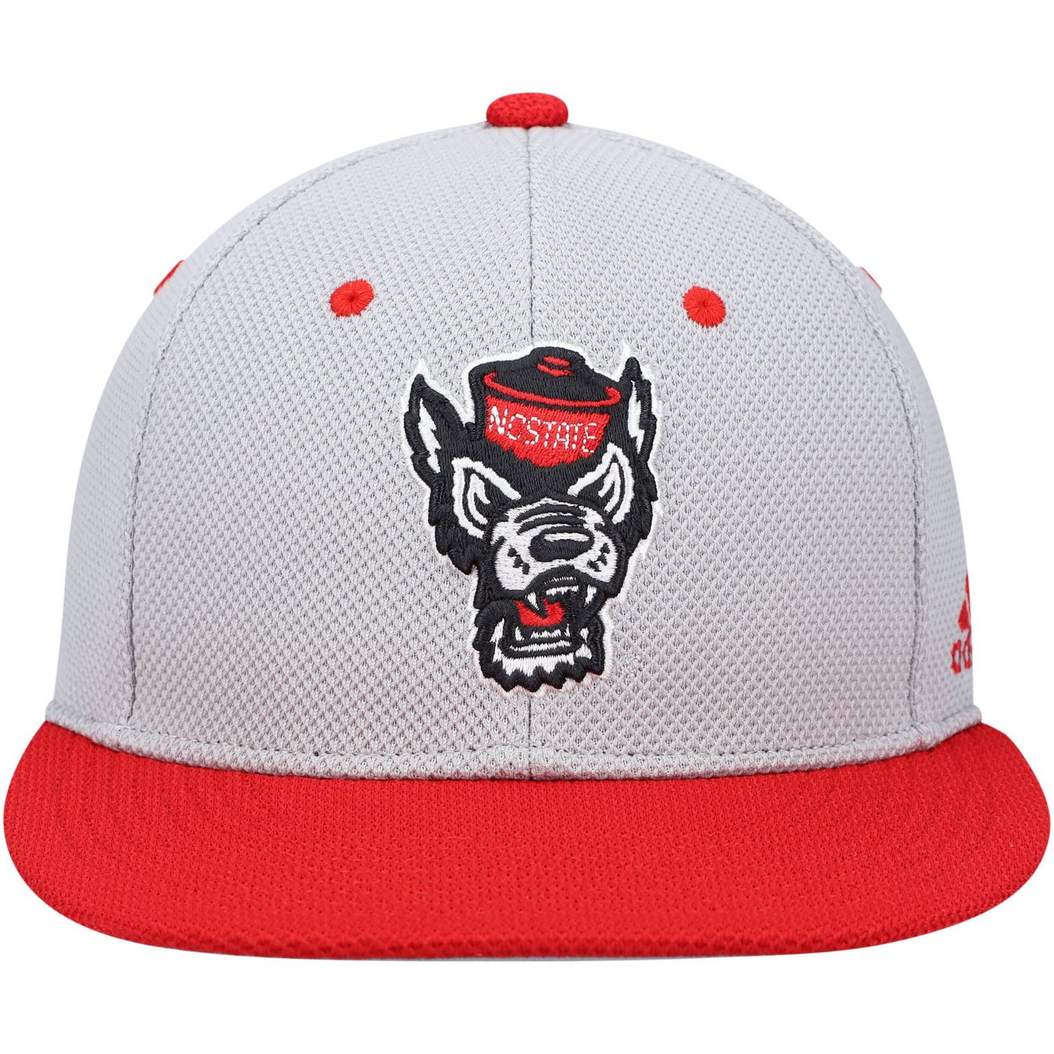 adidas NC State Wolfpack On-Field Baseball Fitted Hat                                                                            - view number 2