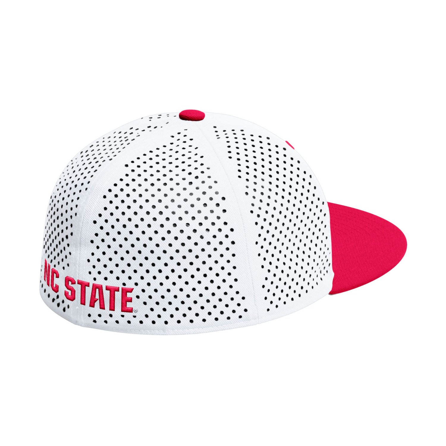 adidas NC State Wolfpack On-Field Fitted Baseball Hat - view number 2