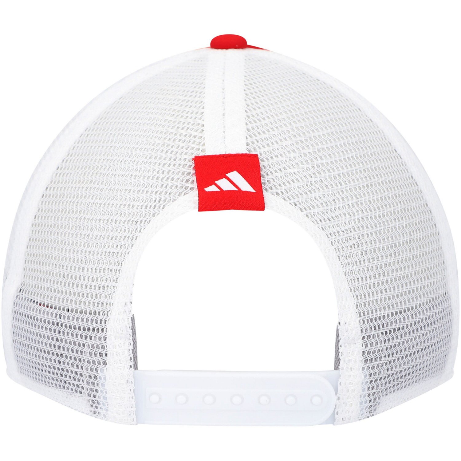 adidas NC State Wolfpack Phrase Foam Front Trucker Adjustable Hat