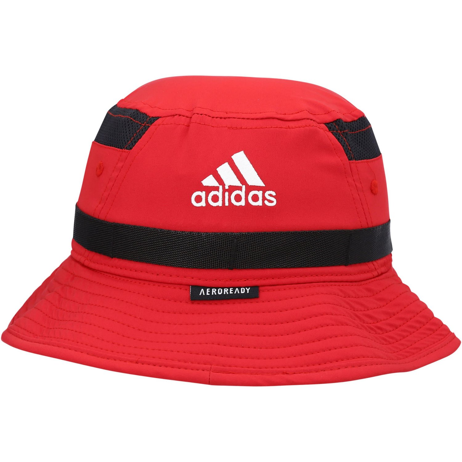 adidas Nebraska Huskers 2021 Sideline AEROREADY Bucket Hat