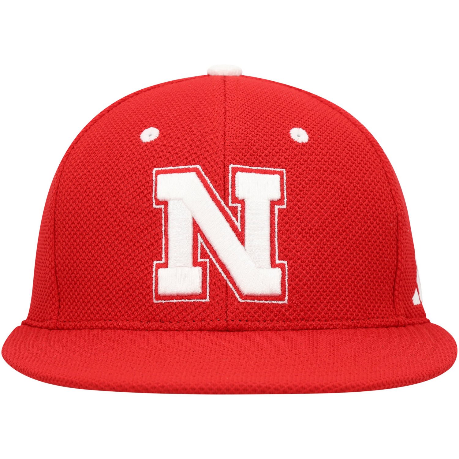 adidas Nebraska Huskers On-Field Baseball Fitted Hat - view number 2