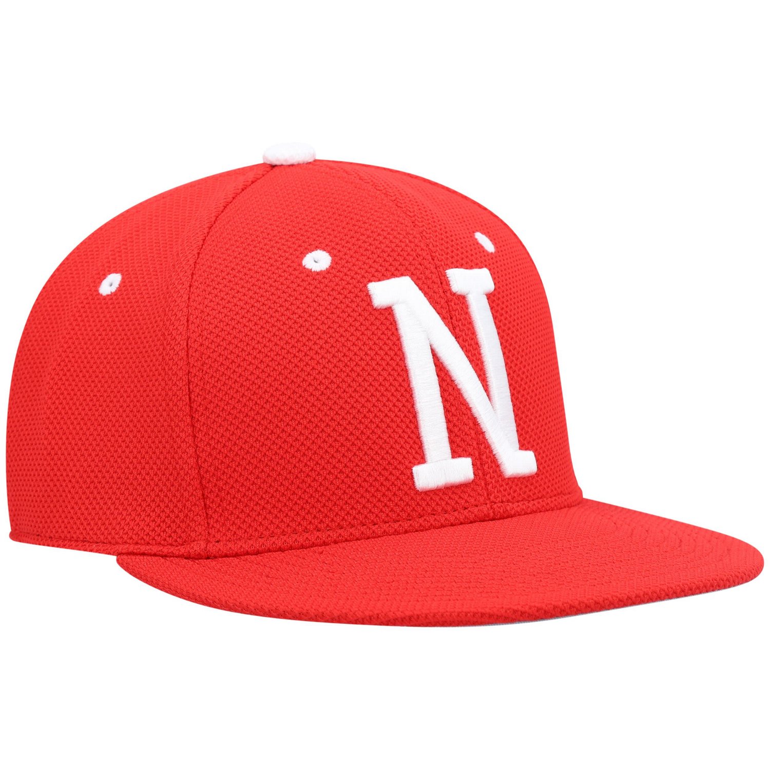 adidas Nebraska Huskers On-Field Baseball Fitted Hat
