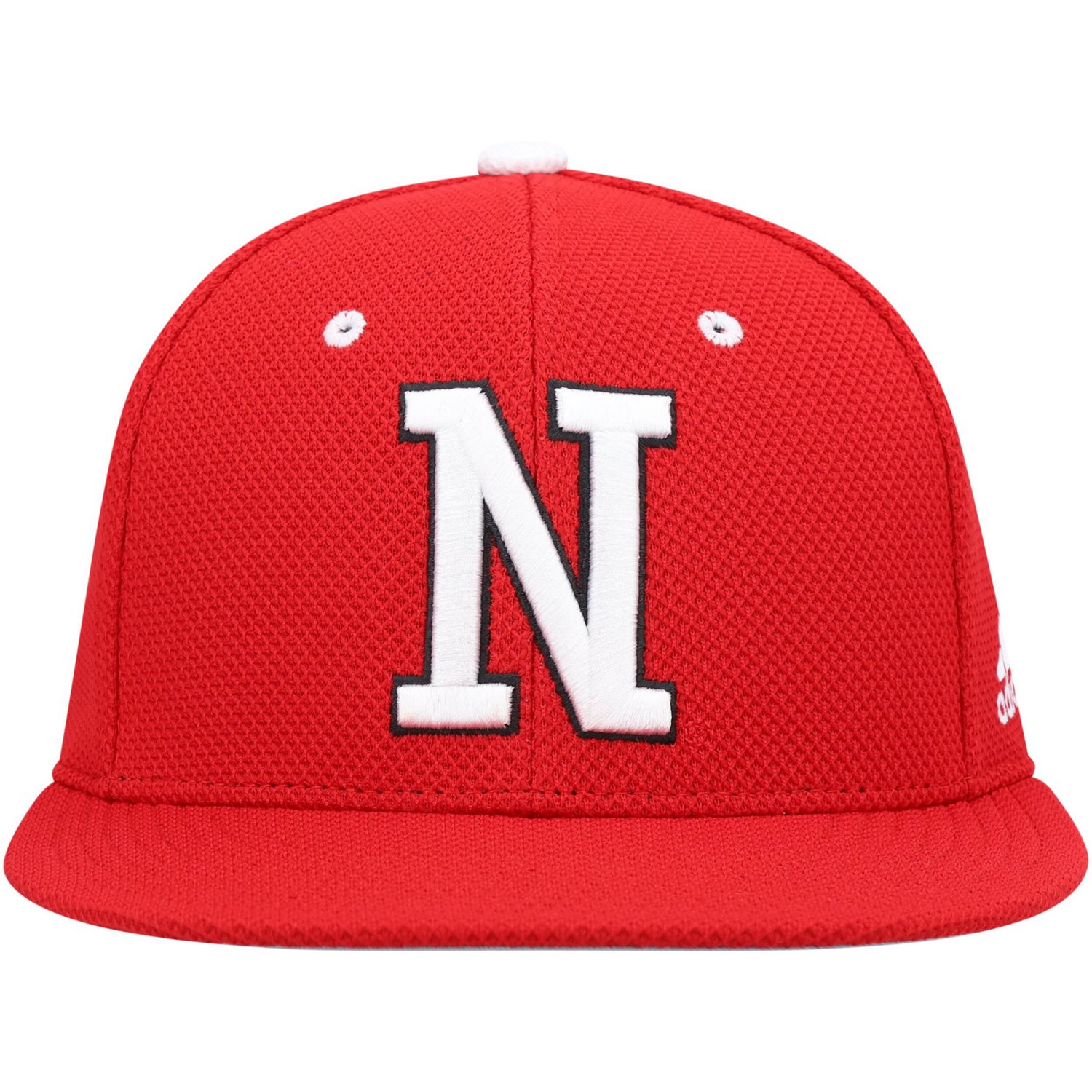 adidas Nebraska Huskers On-Field Baseball Fitted Hat - view number 2