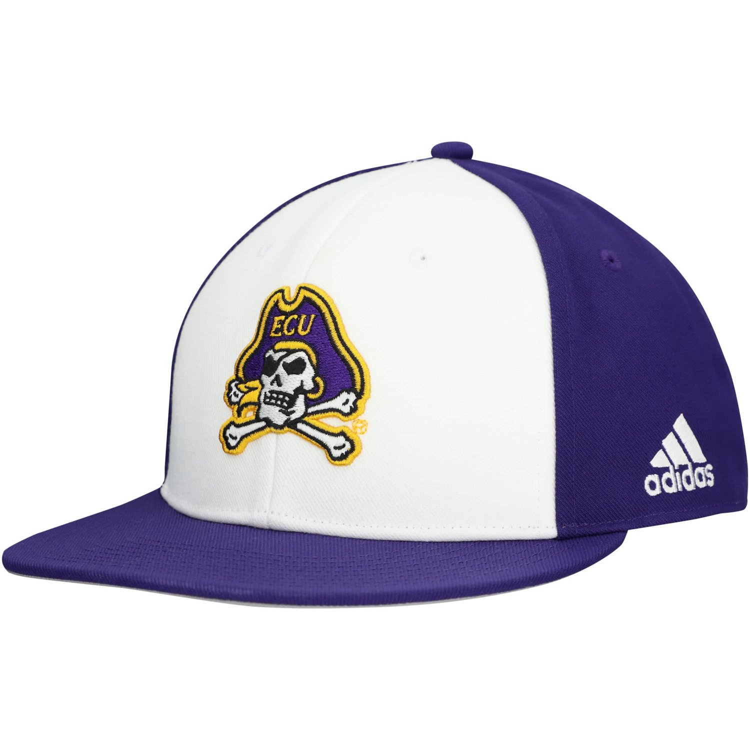 adidas Purple ECU Pirates On Field Fitted Hat - view number 1