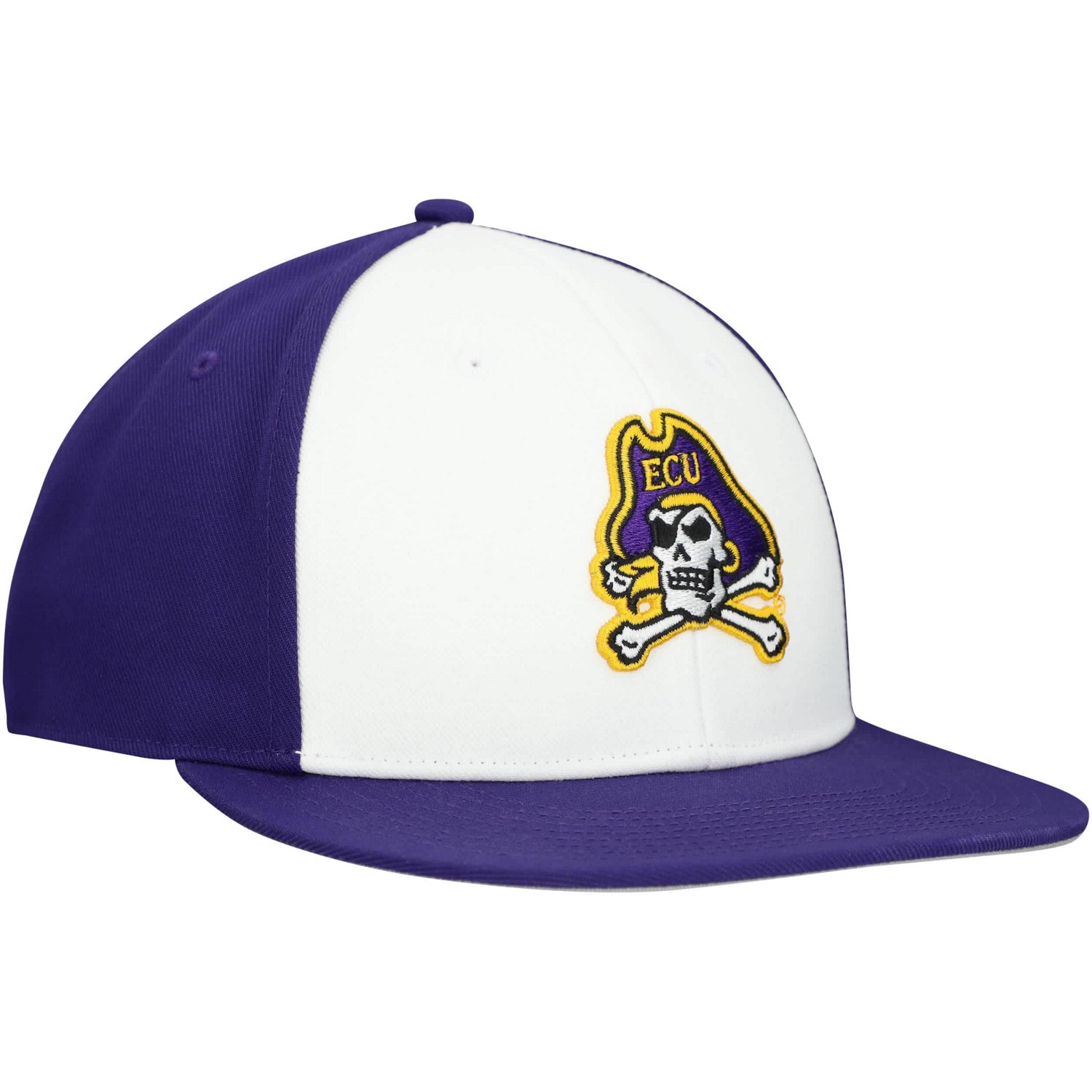 adidas Purple ECU Pirates On Field Fitted Hat - view number 3