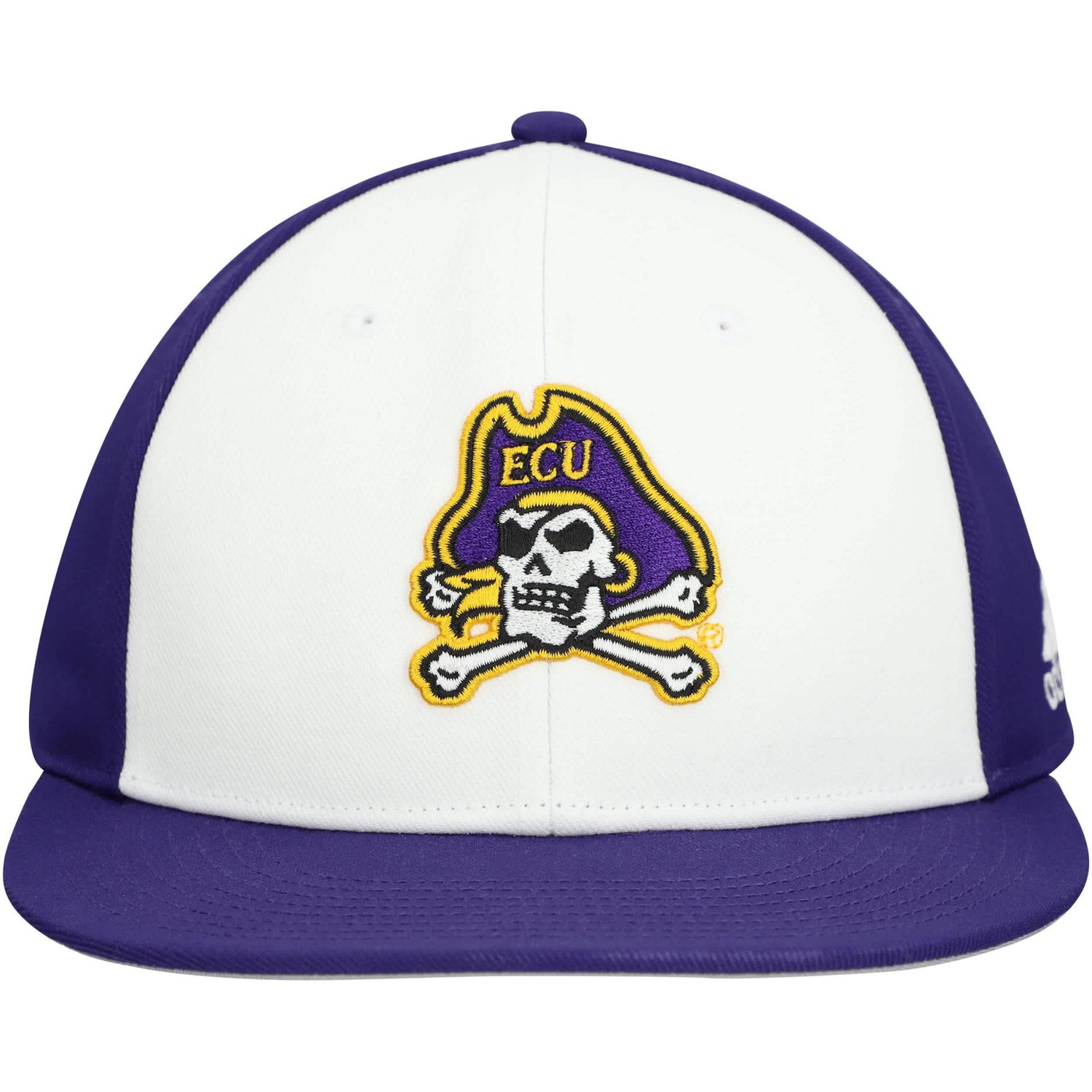 adidas Purple ECU Pirates On Field Fitted Hat - view number 2
