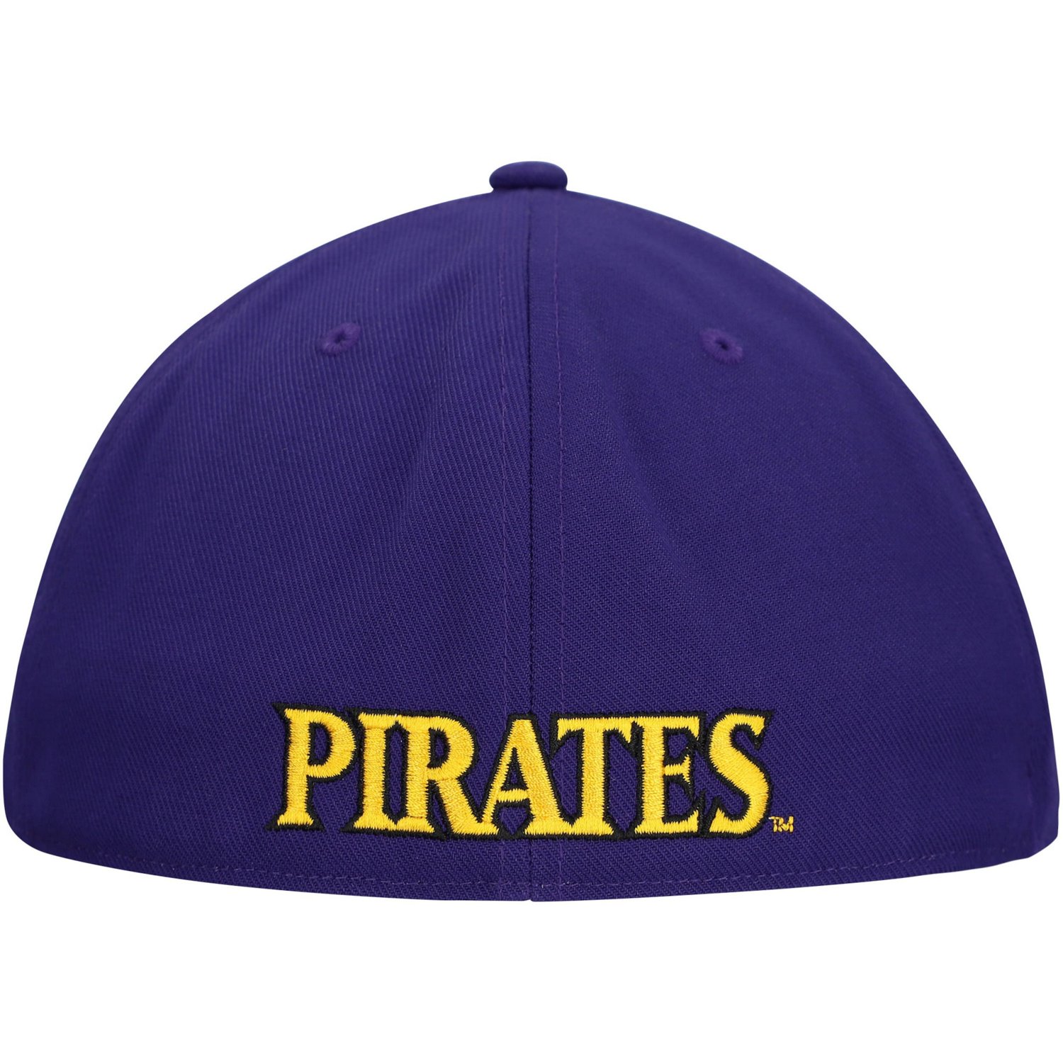 adidas Purple ECU Pirates On Field Fitted Hat - view number 4