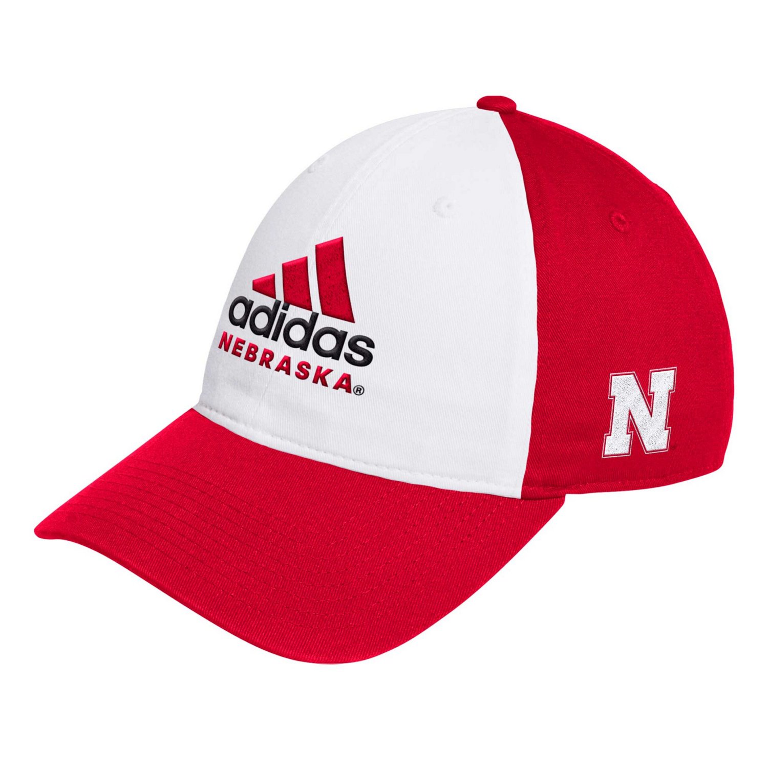 adidas Scarlet Nebraska Huskers Slouch Adjustable Hat