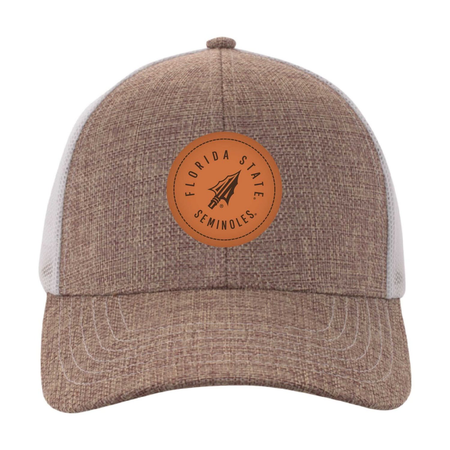 Ahead White Florida State Seminoles Pregame Adjustable Hat - view number 2