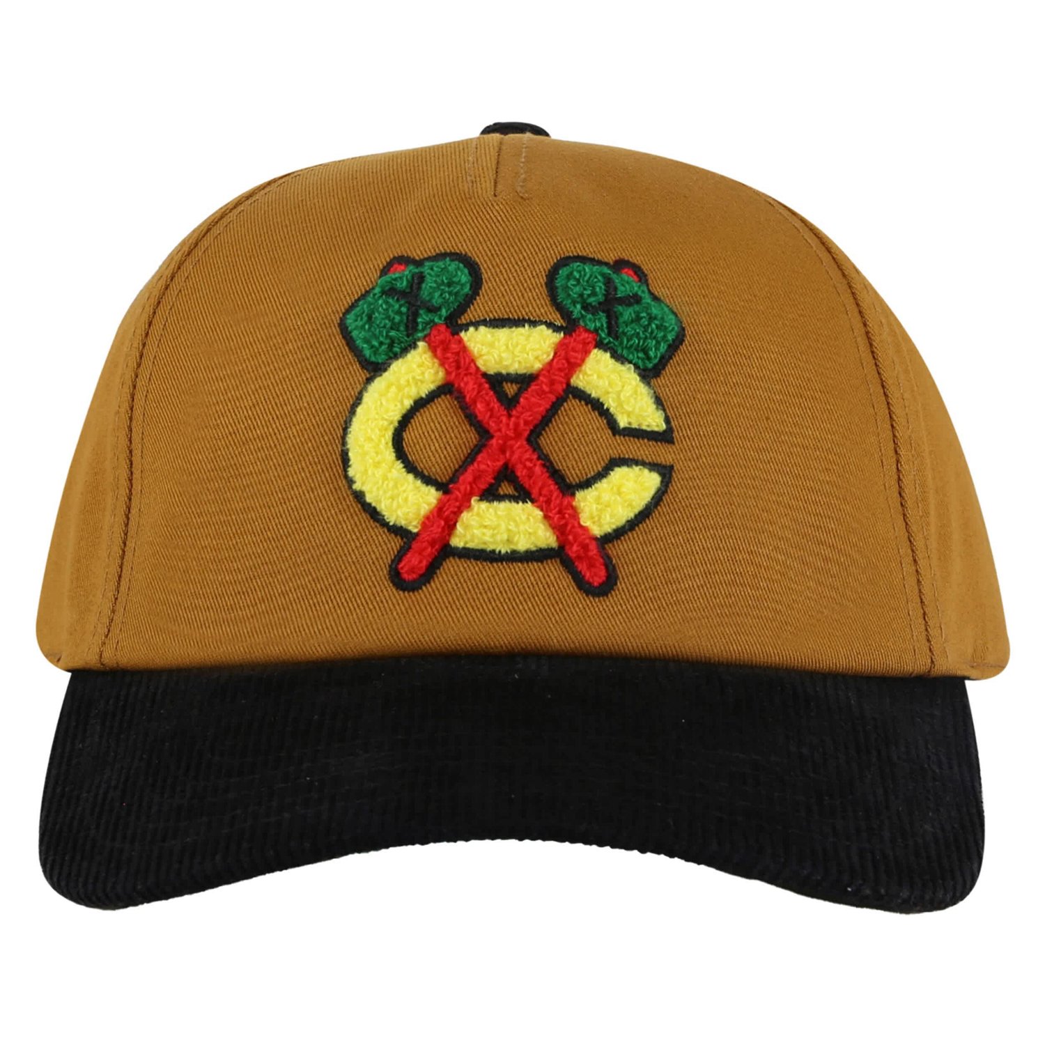 American Needle Black Chicago Blackhawks Burnett Adjustable Hat - view number 1