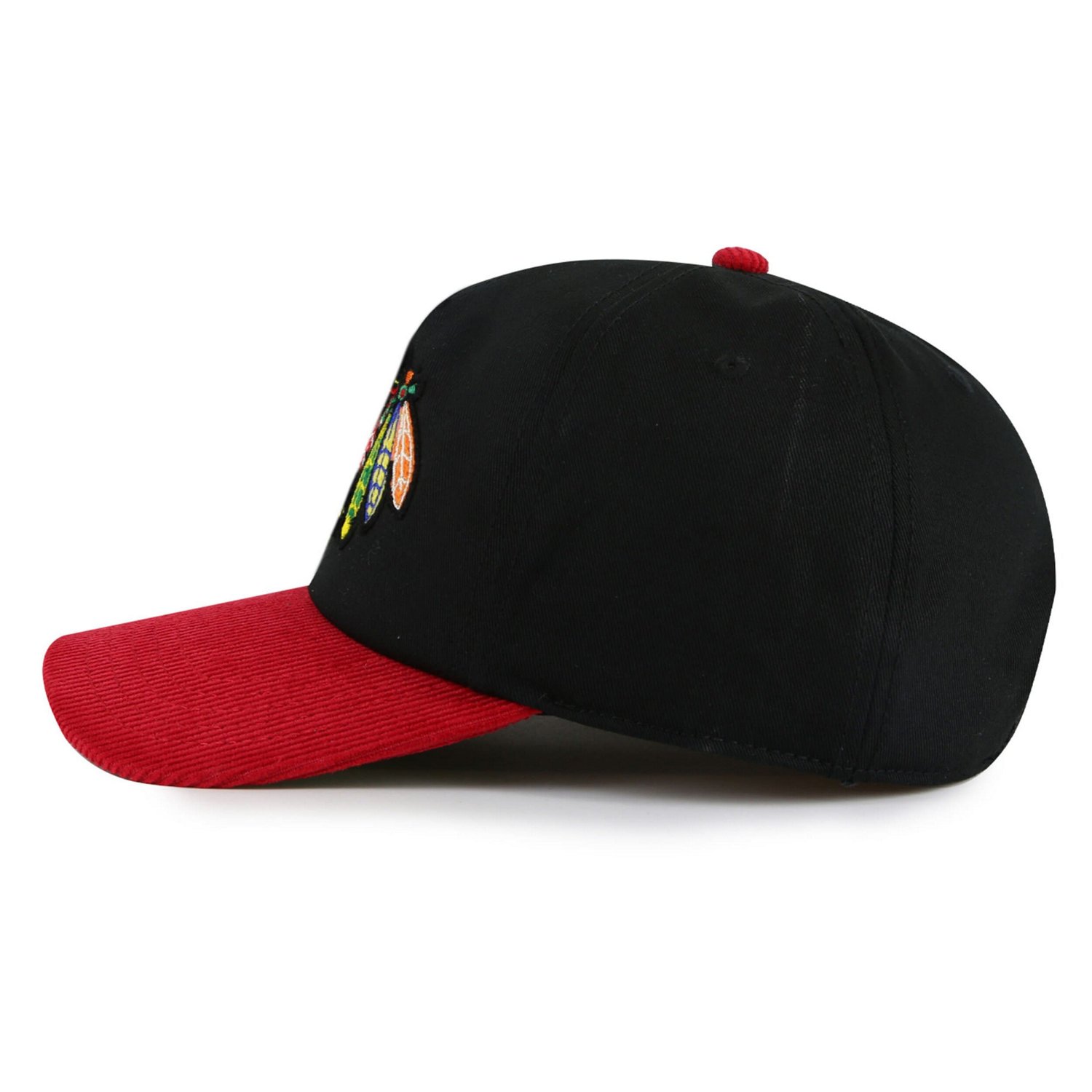 American Needle Red Chicago hawks Burnett Adjustable Hat                                                                         - view number 2