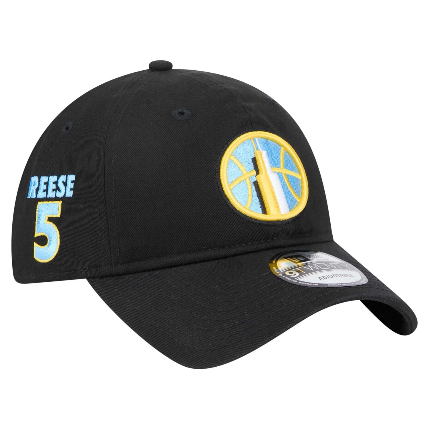 Angel Reese Chicago Sky Name  Number Sidepatch 9TWENTY Adjustable Hat - view number 1