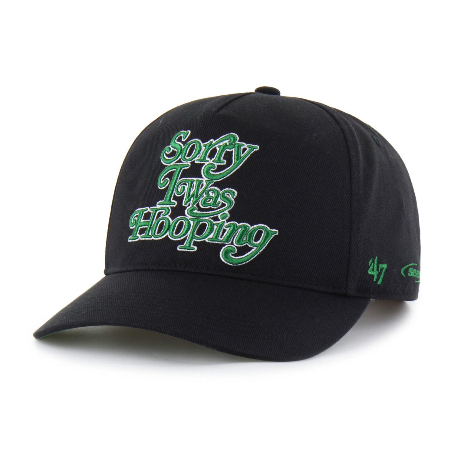 Brand Seen by '47 Boston Celtics Sorry I Was Hooping Hitch Adjustable Hat - view number 2