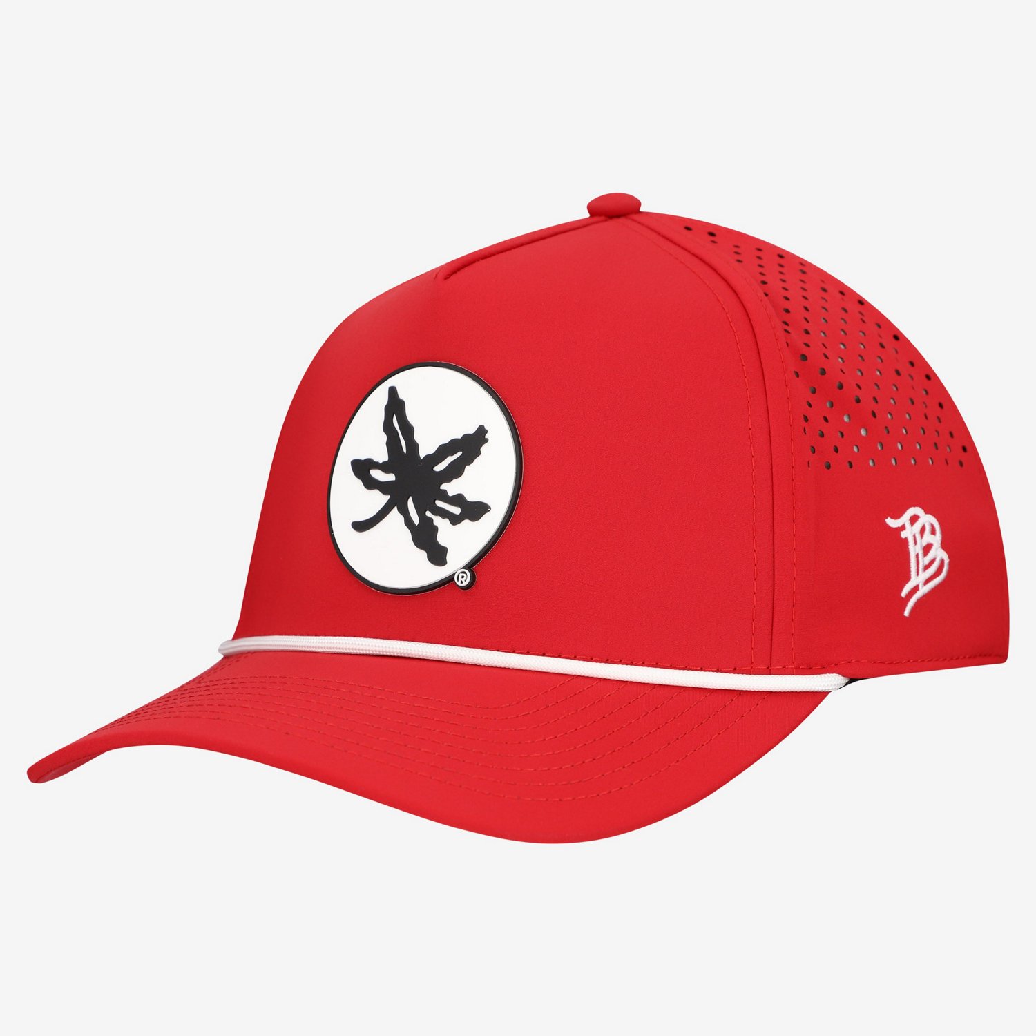 Branded Bills Ohio State Buckeyes Classic Two-Tone Adjustable Rope Hat