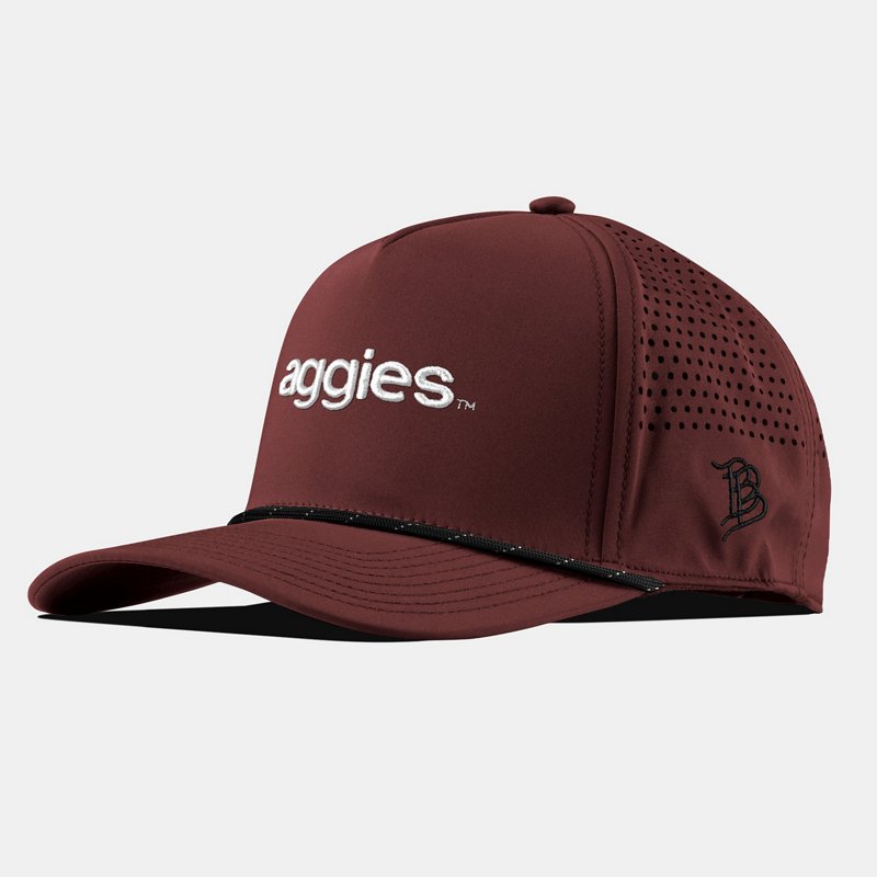 Branded Bills Men's Maroon Texas A&M Aggies Statement Adjustable Rope Hat - Maroon