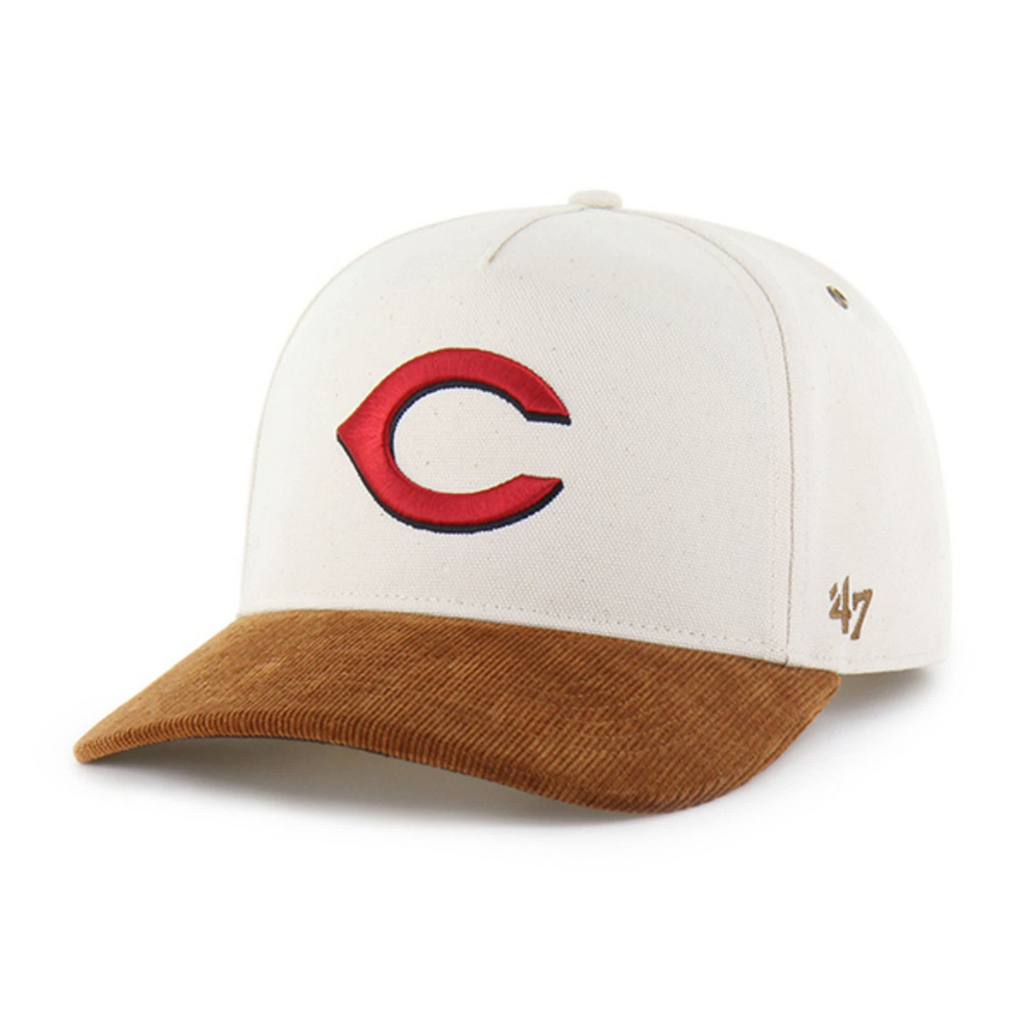 Carhartt x '47 Brown Cincinnati Reds Undyed Relaxed Hitch Adjustable Hat