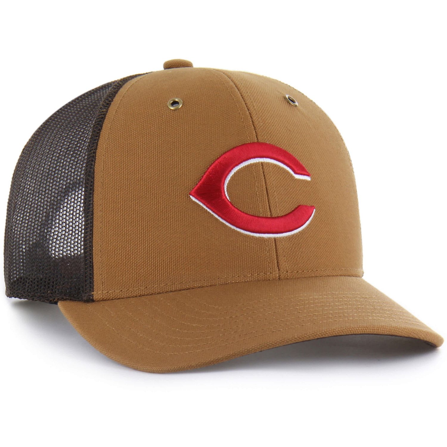 Carhartt x '47 Cincinnati Reds Trucker Adjustable Hat - view number 2