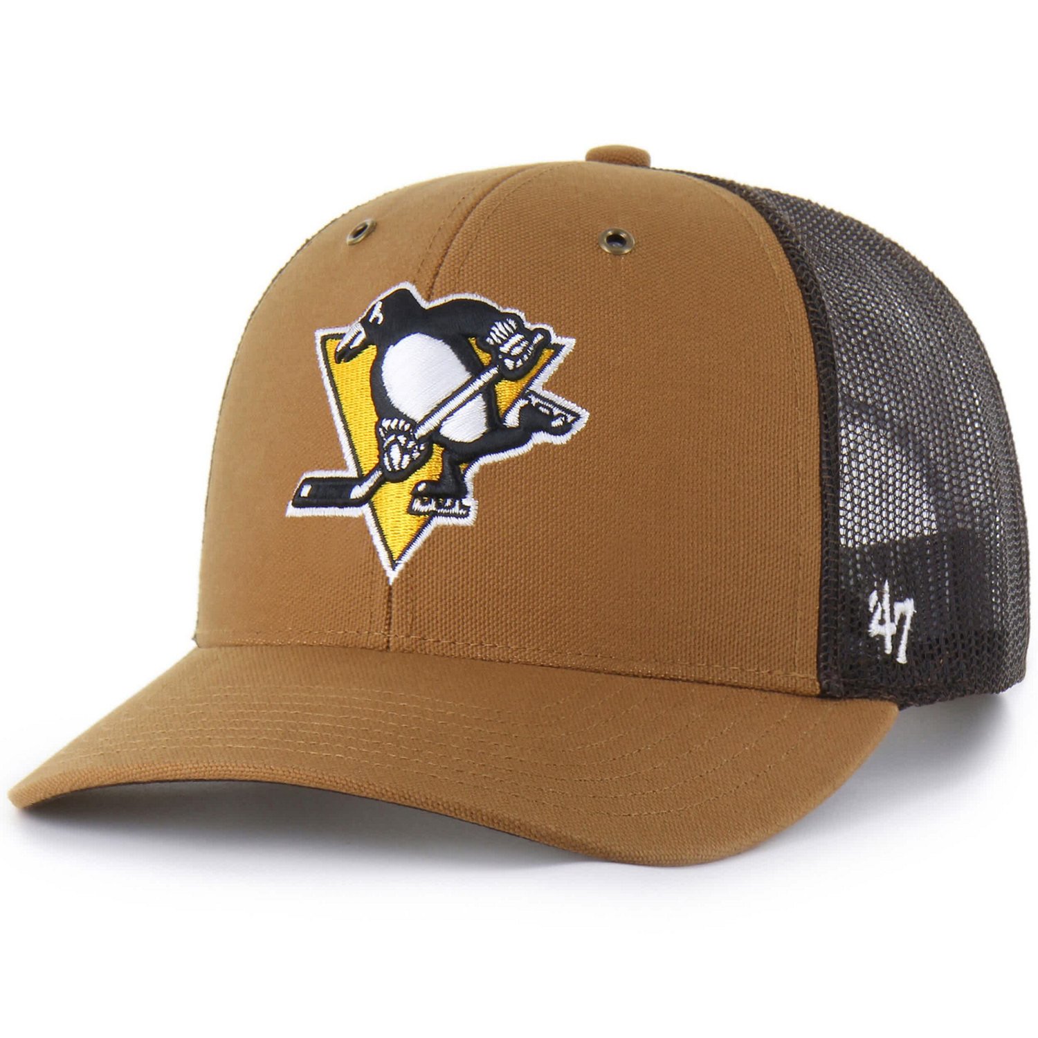 Carhartt x '47 Pittsburgh Penguins Trucker Adjustable Hat