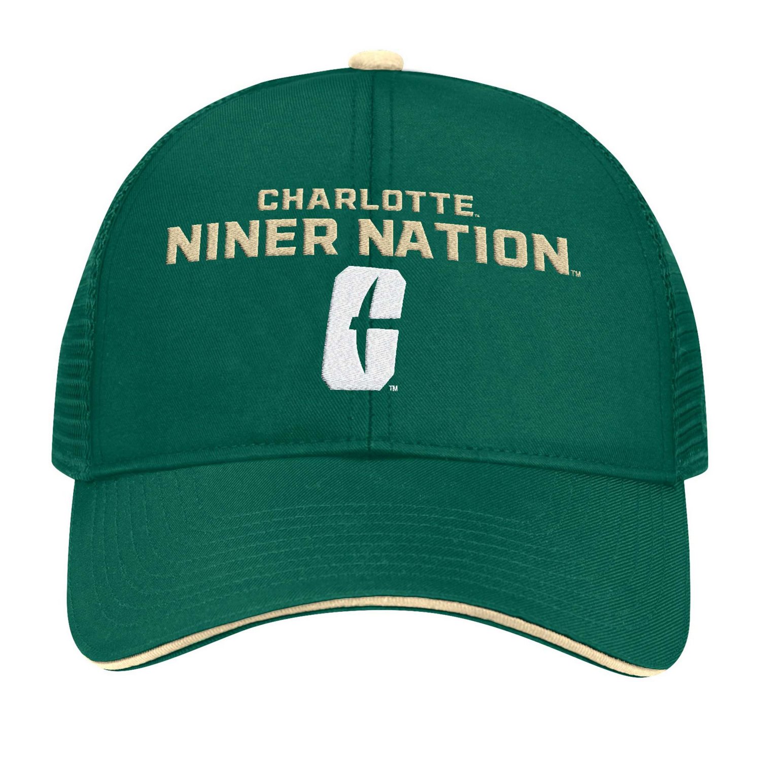 Colosseum Charlotte 49ers Wyatt Primary Team Trucker Adjustable Hat                                                              - view number 2