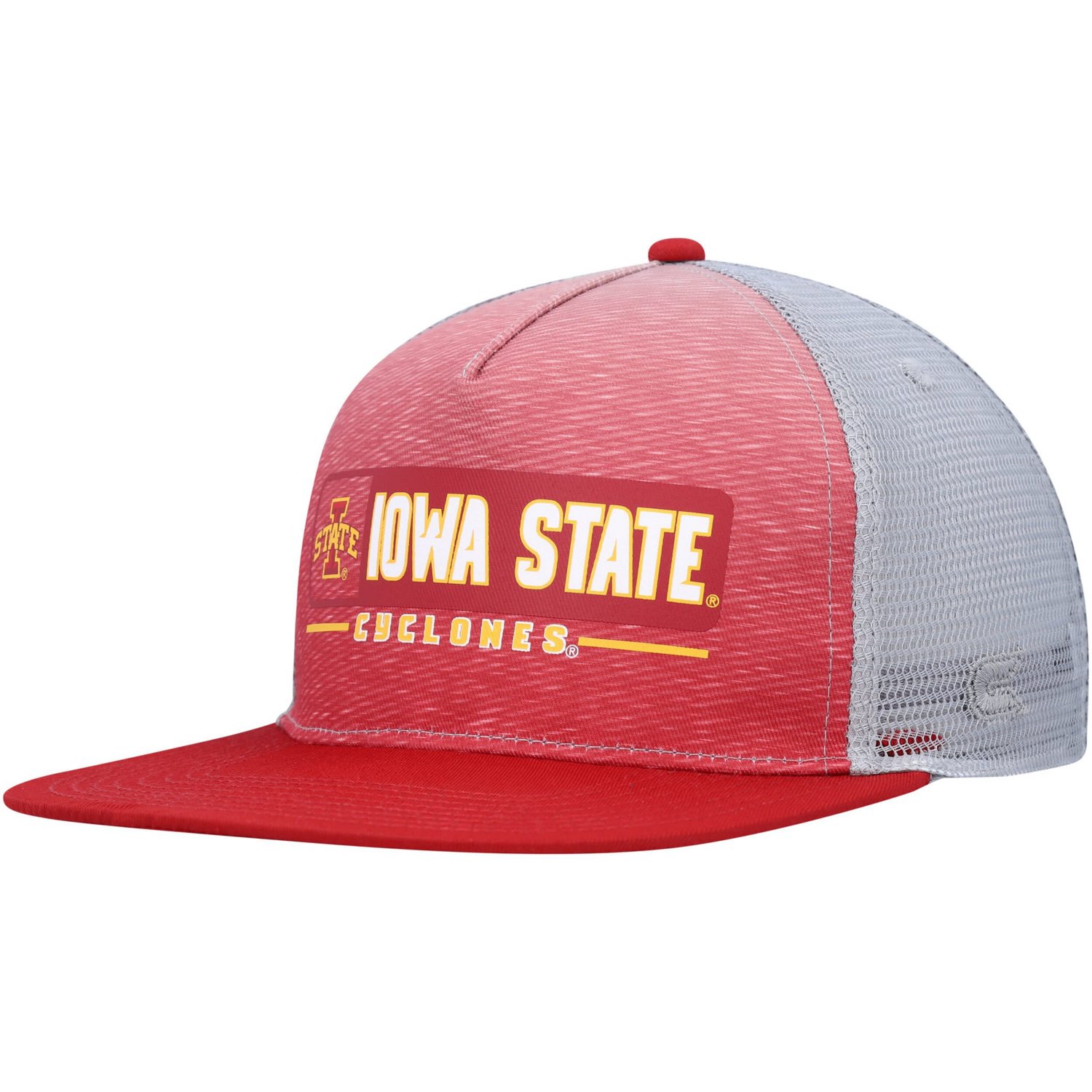 Colosseum Gray Iowa State Cyclones Snapback Hat