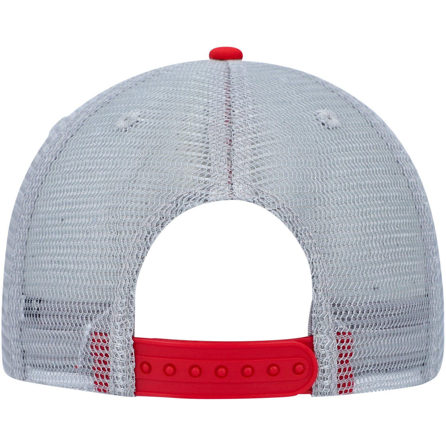 Colosseum Gray NC State Wolfpack Snapback Hat - view number 4