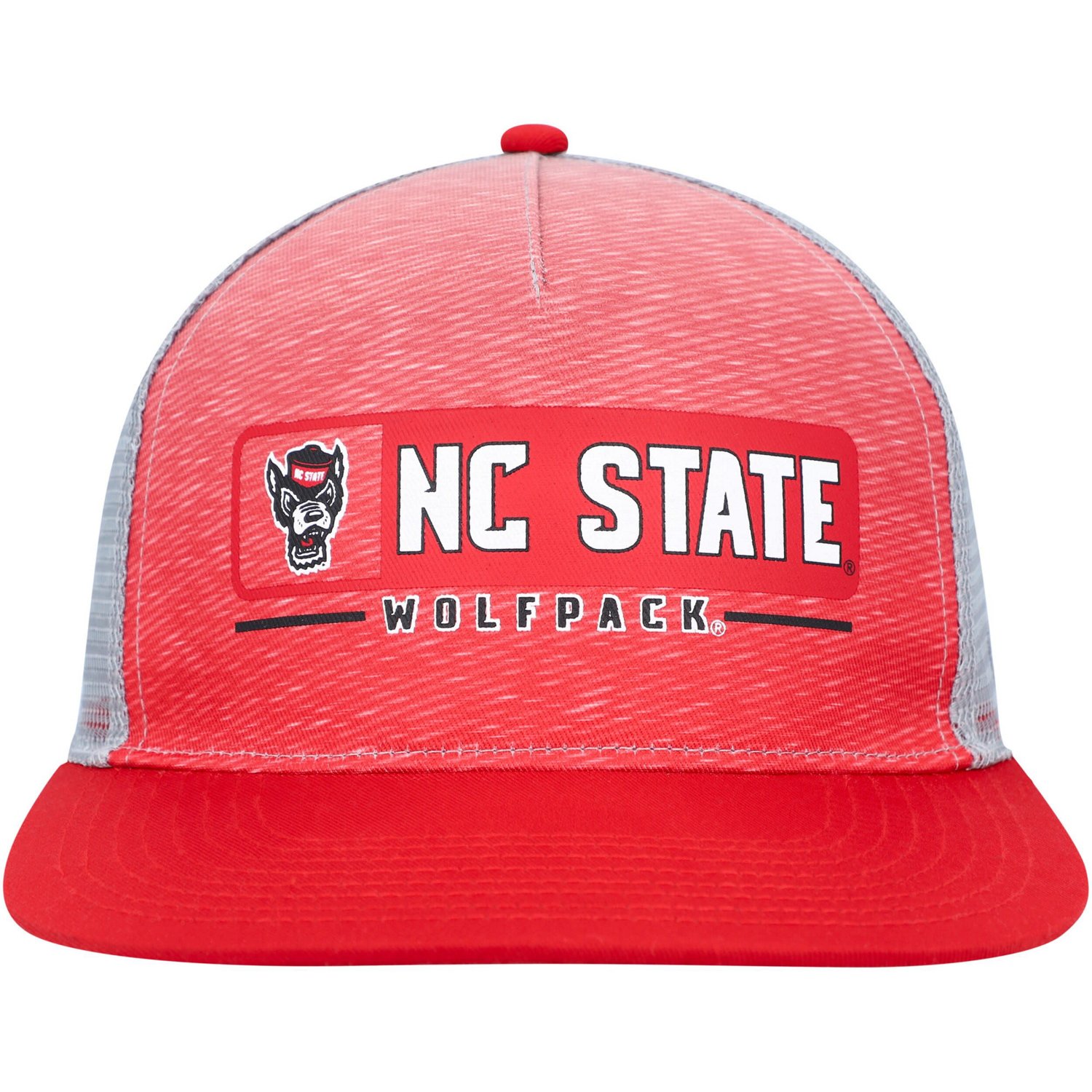 Colosseum Gray NC State Wolfpack Snapback Hat - view number 2
