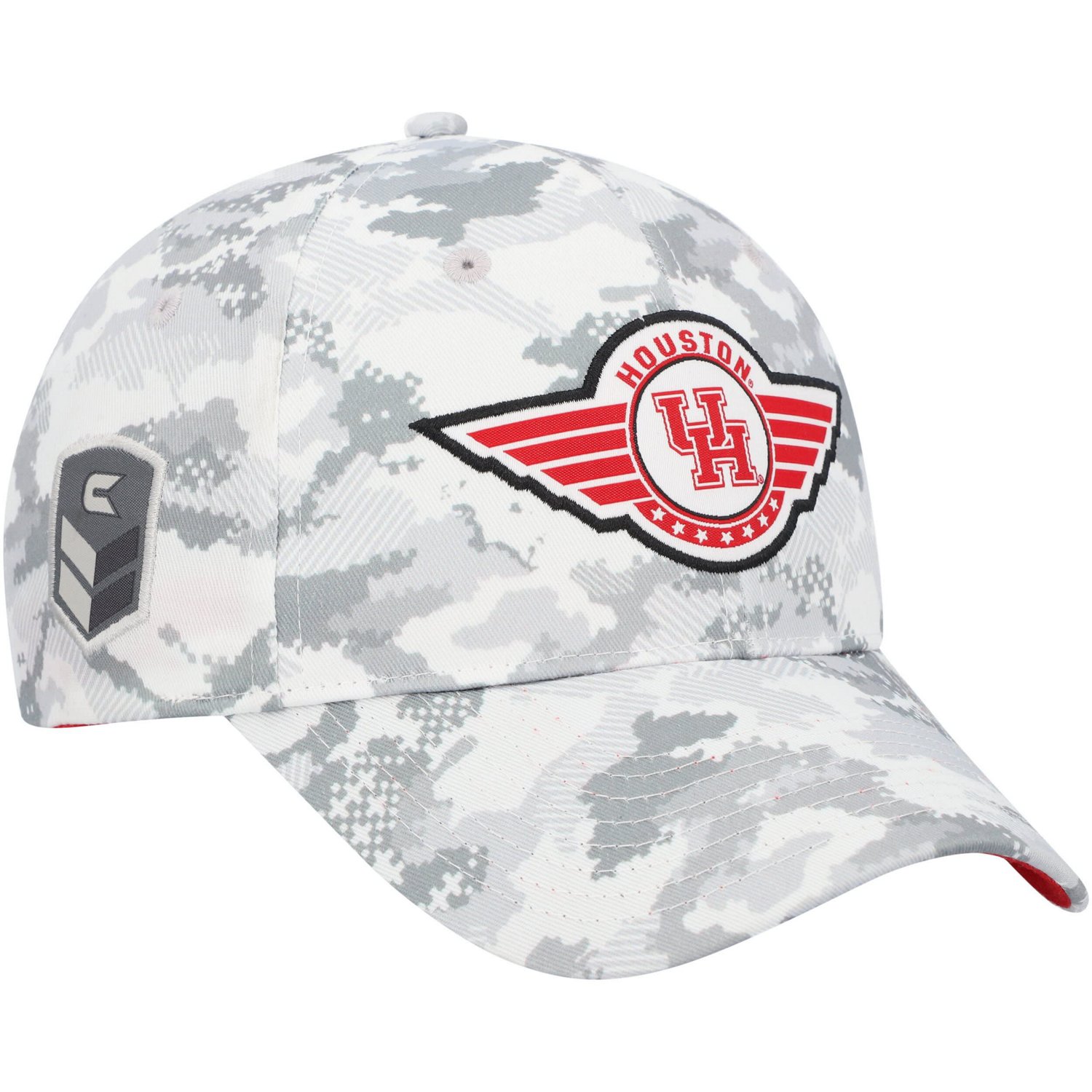 Colosseum Houston Cougars OHT Military Appreciation Snapback Hat - view number 3