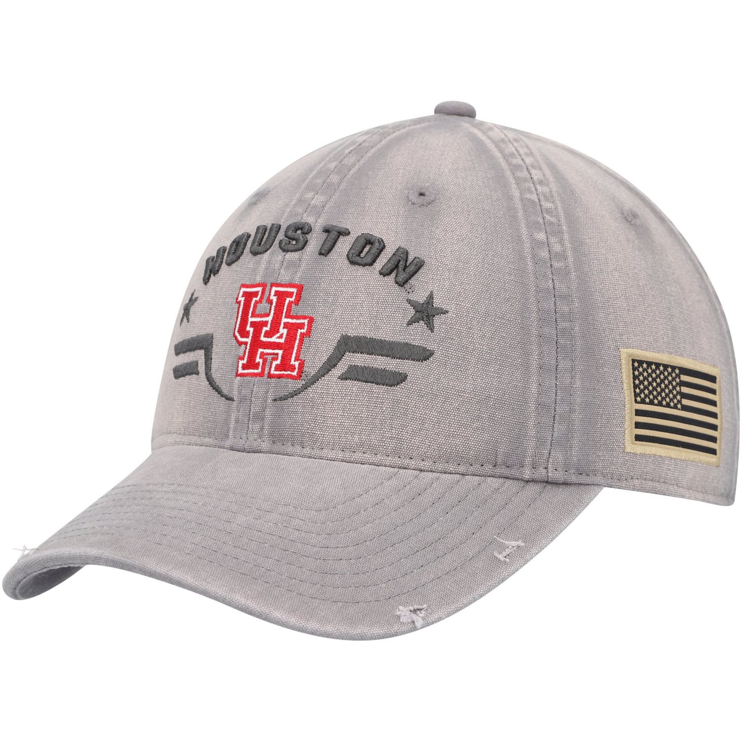 Colosseum Houston Cougars Operation Hat Trick Tailgate Adjustable Hat