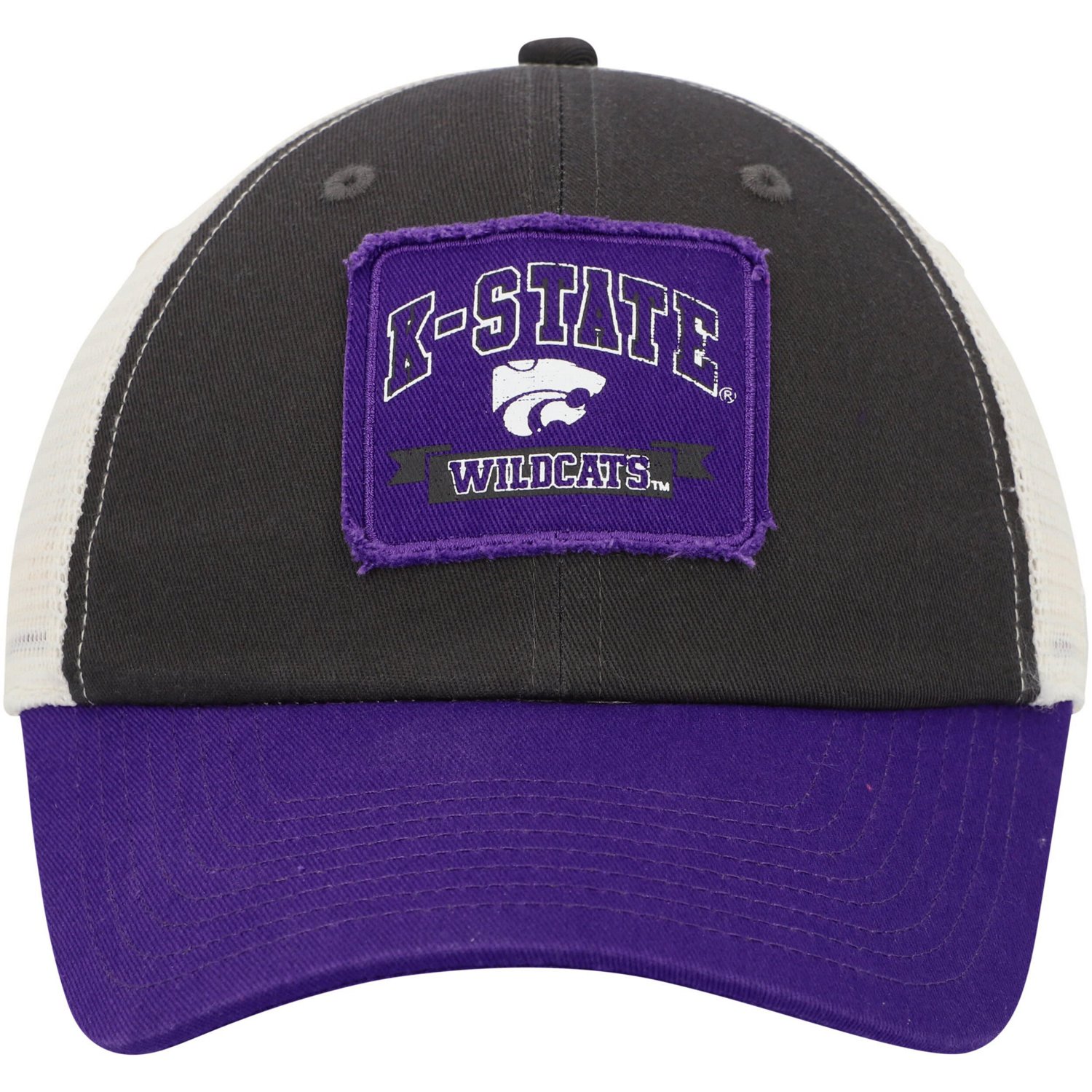 Colosseum Kansas State Wildcats Objection Snapback Hat - view number 2