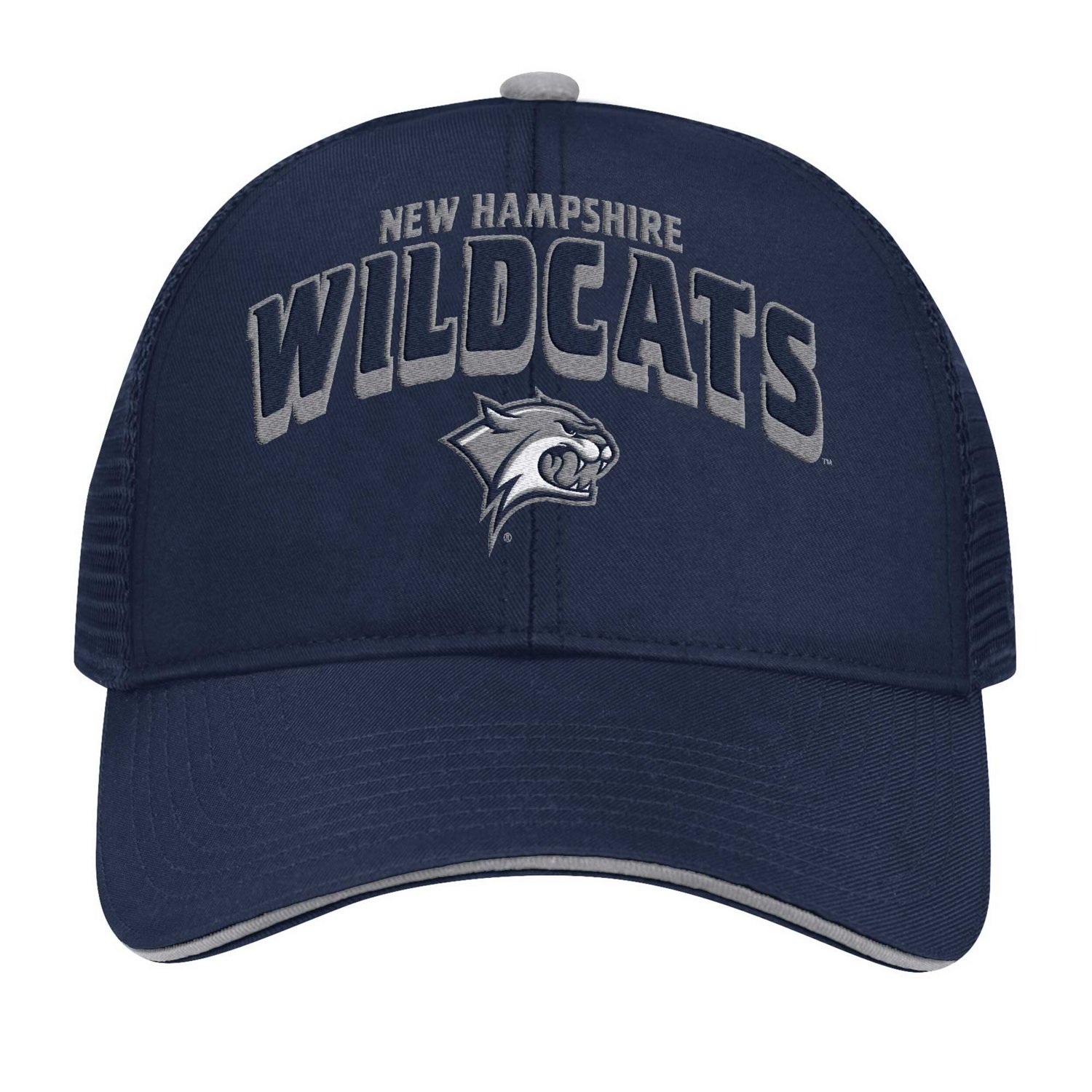 Colosseum New Hampshire Wildcats Wyatt Primary Team Trucker Adjustable Hat                                                       - view number 2