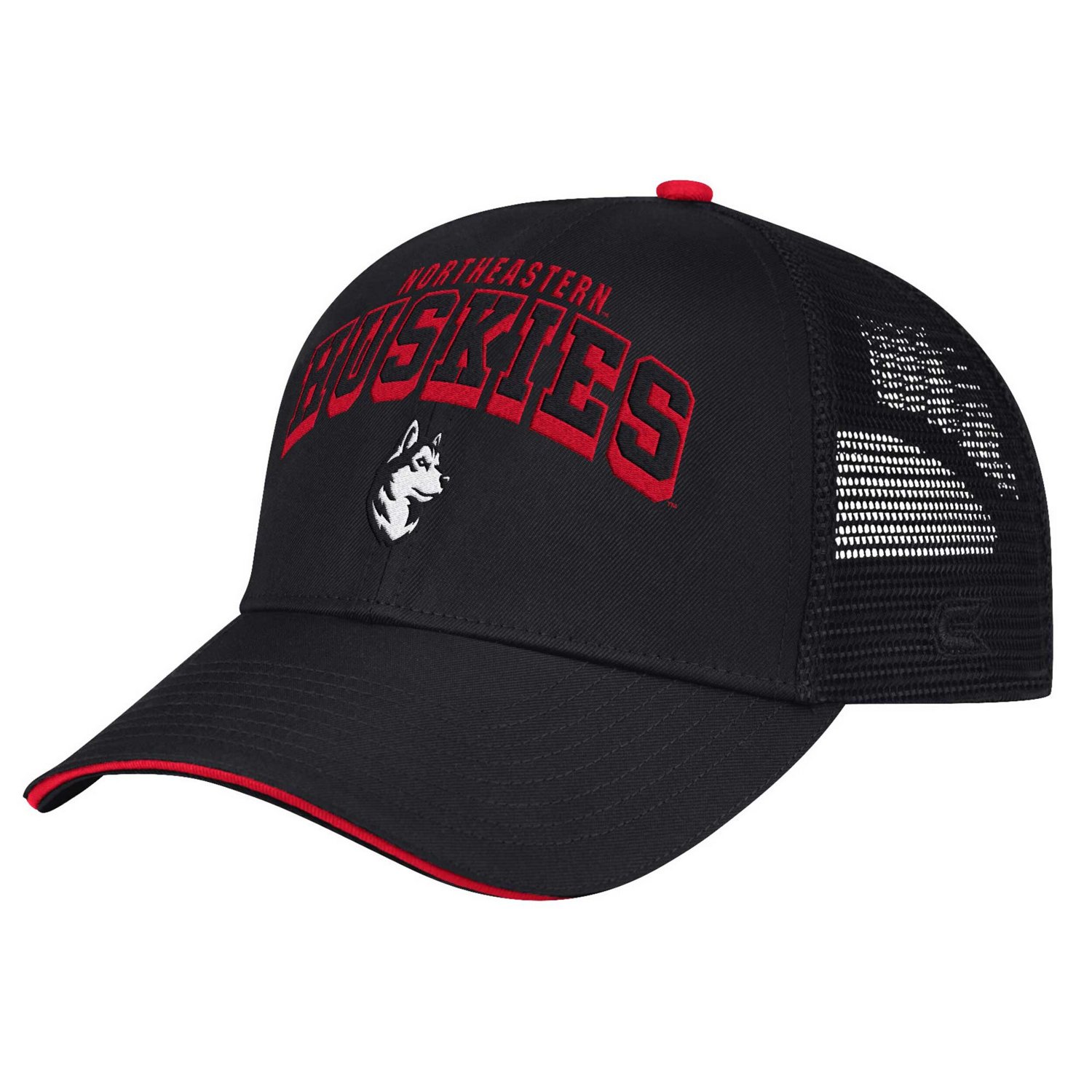 Colosseum Northeastern Huskies Wyatt Adjustable Hat                                                                              - view number 1