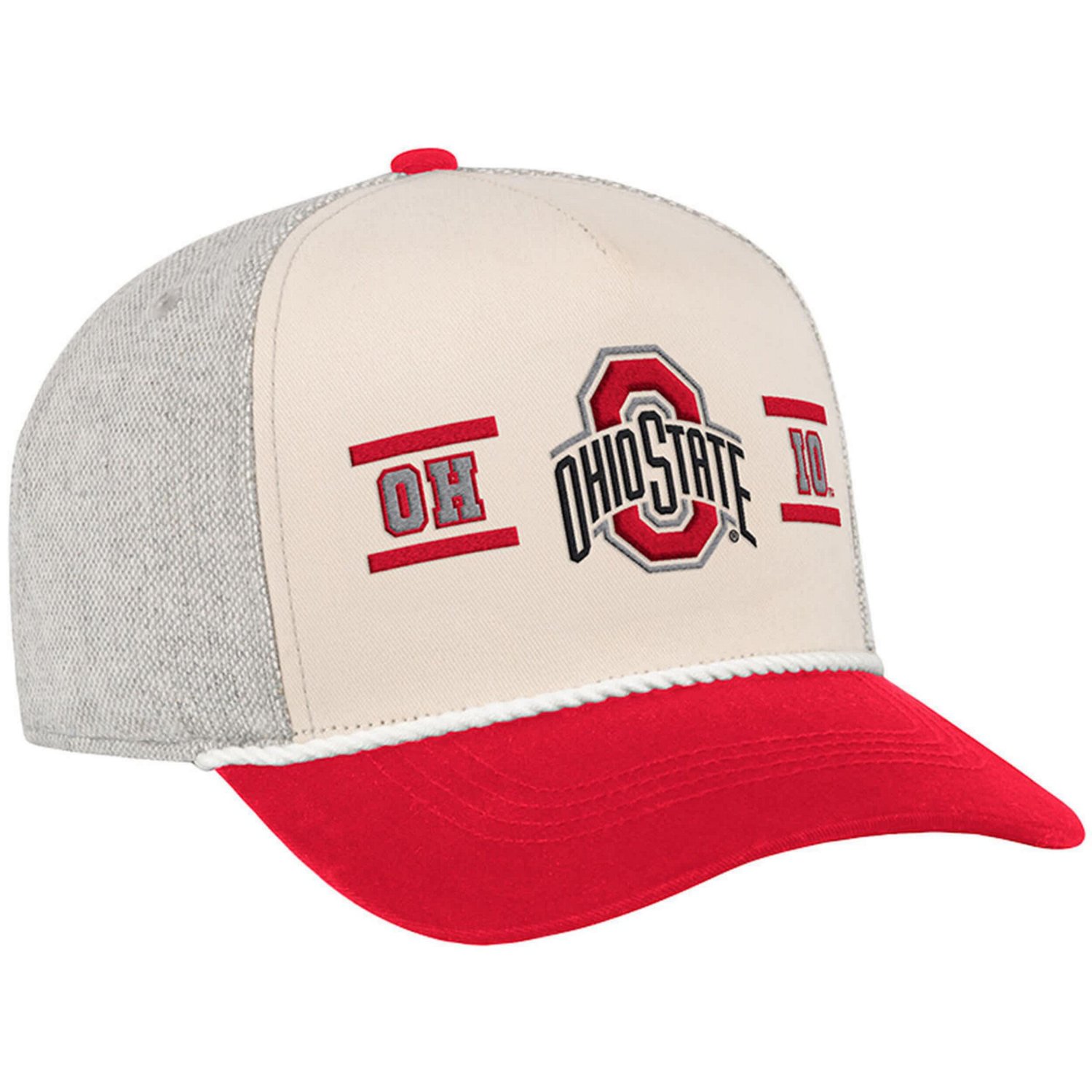Colosseum Ohio State Buckeyes Frank Podium Adjustable Hat - view number 3