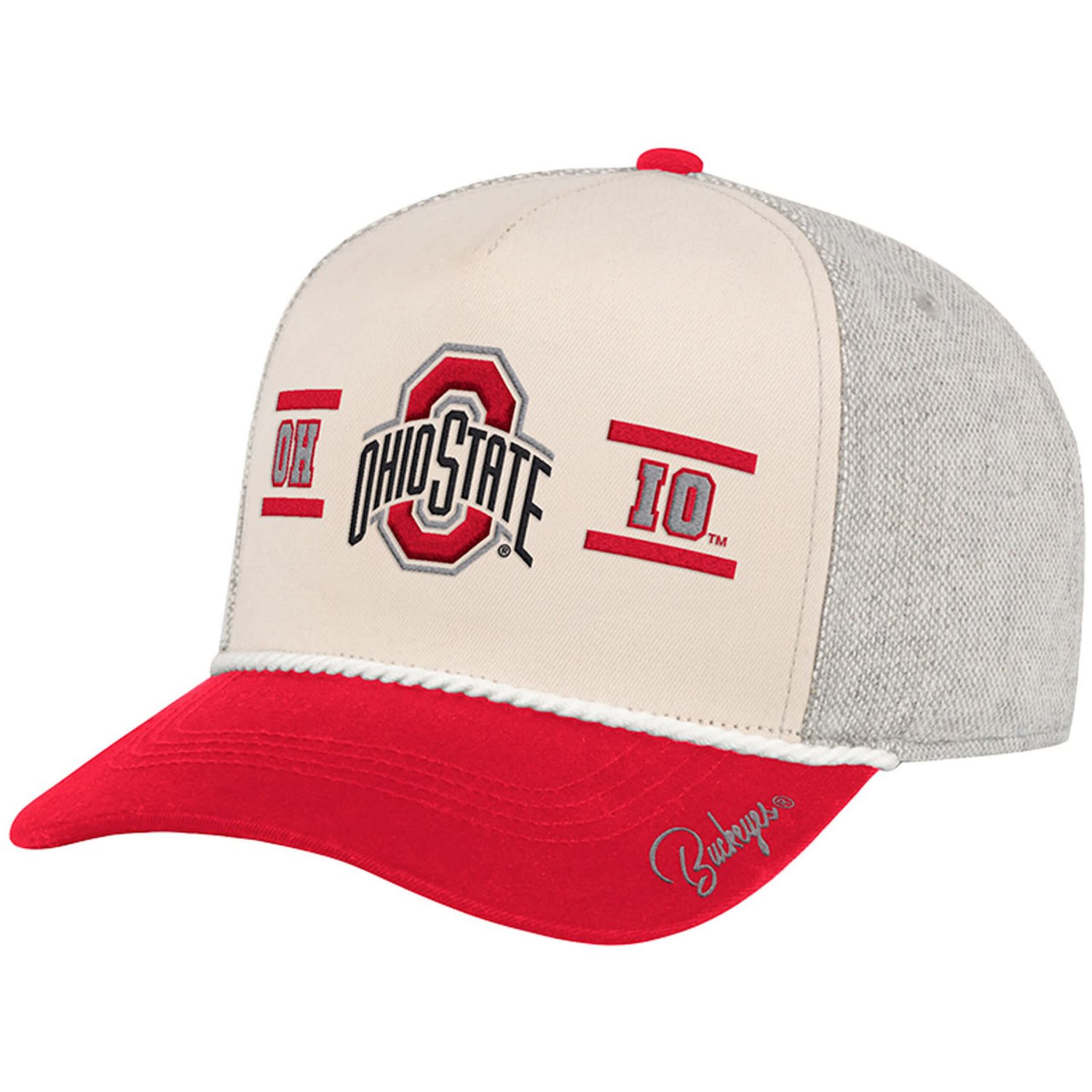 Colosseum Ohio State Buckeyes Frank Podium Adjustable Hat - view number 1
