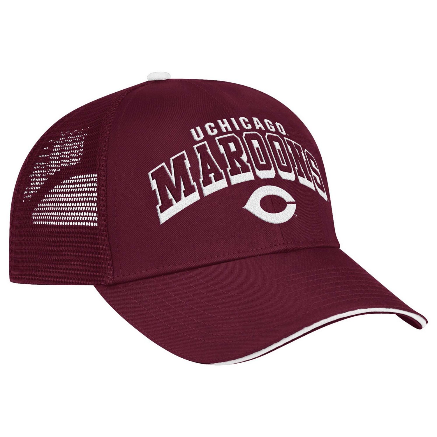 Colosseum UChicago Maroons Wyatt Primary Team Trucker Adjustable Hat                                                             - view number 3