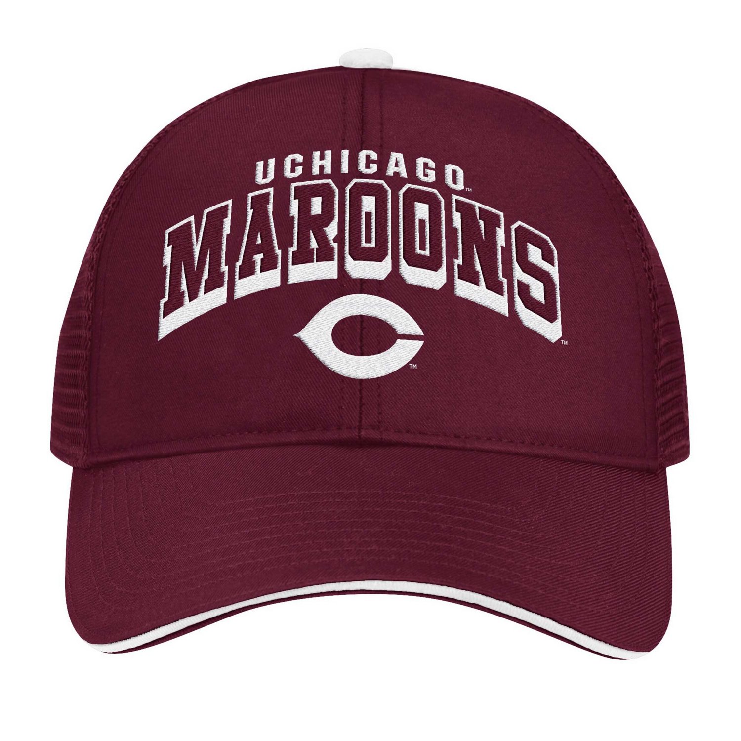 Colosseum UChicago Maroons Wyatt Primary Team Trucker Adjustable Hat                                                             - view number 2