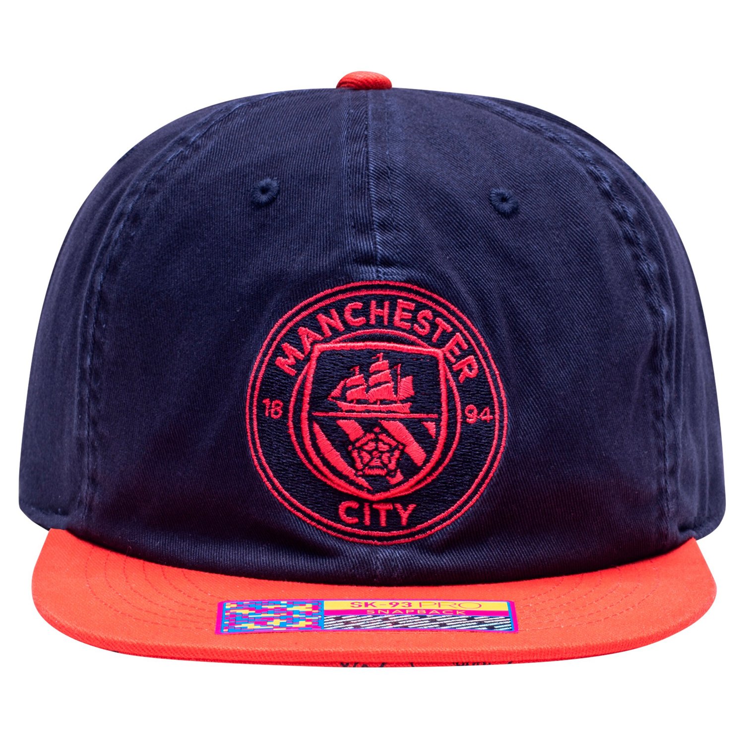 Fan Ink Red Manchester City Wander Snapback Hat - view number 2