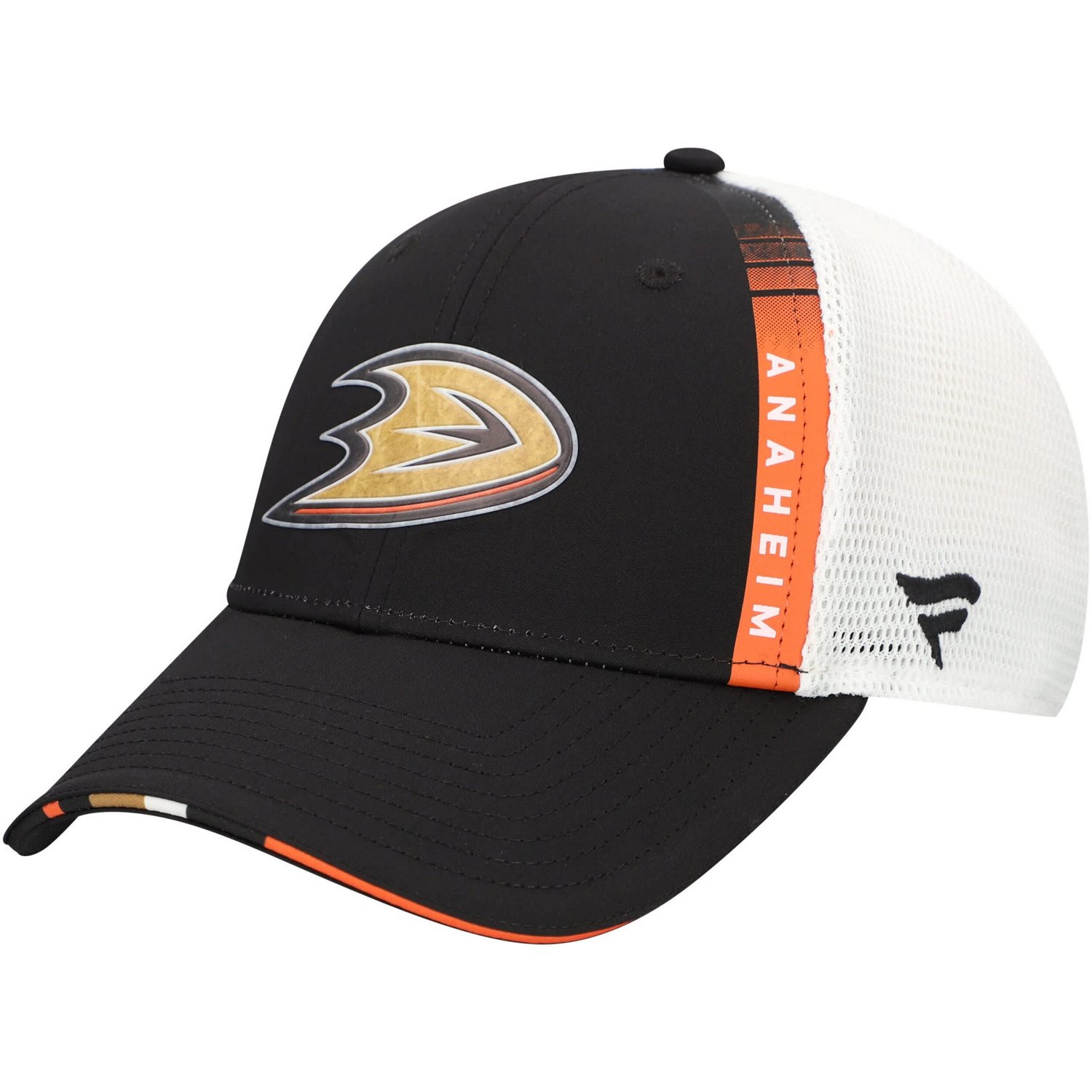 Fanatics Anaheim Ducks Authentic Pro Draft Adjustable Trucker Hat - view number 3