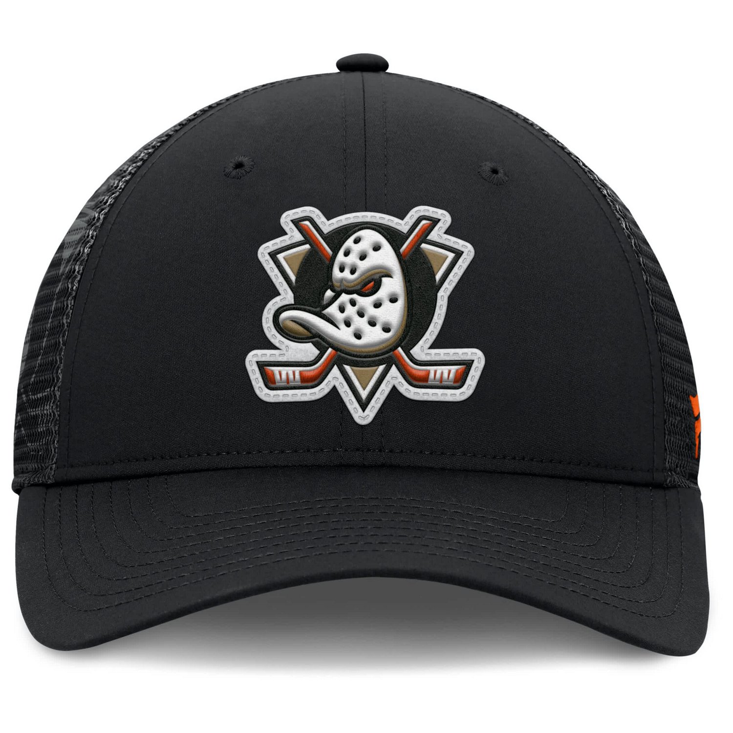 Fanatics Anaheim Ducks Authentic Pro Home Ice Trucker Adjustable Hat - view number 2