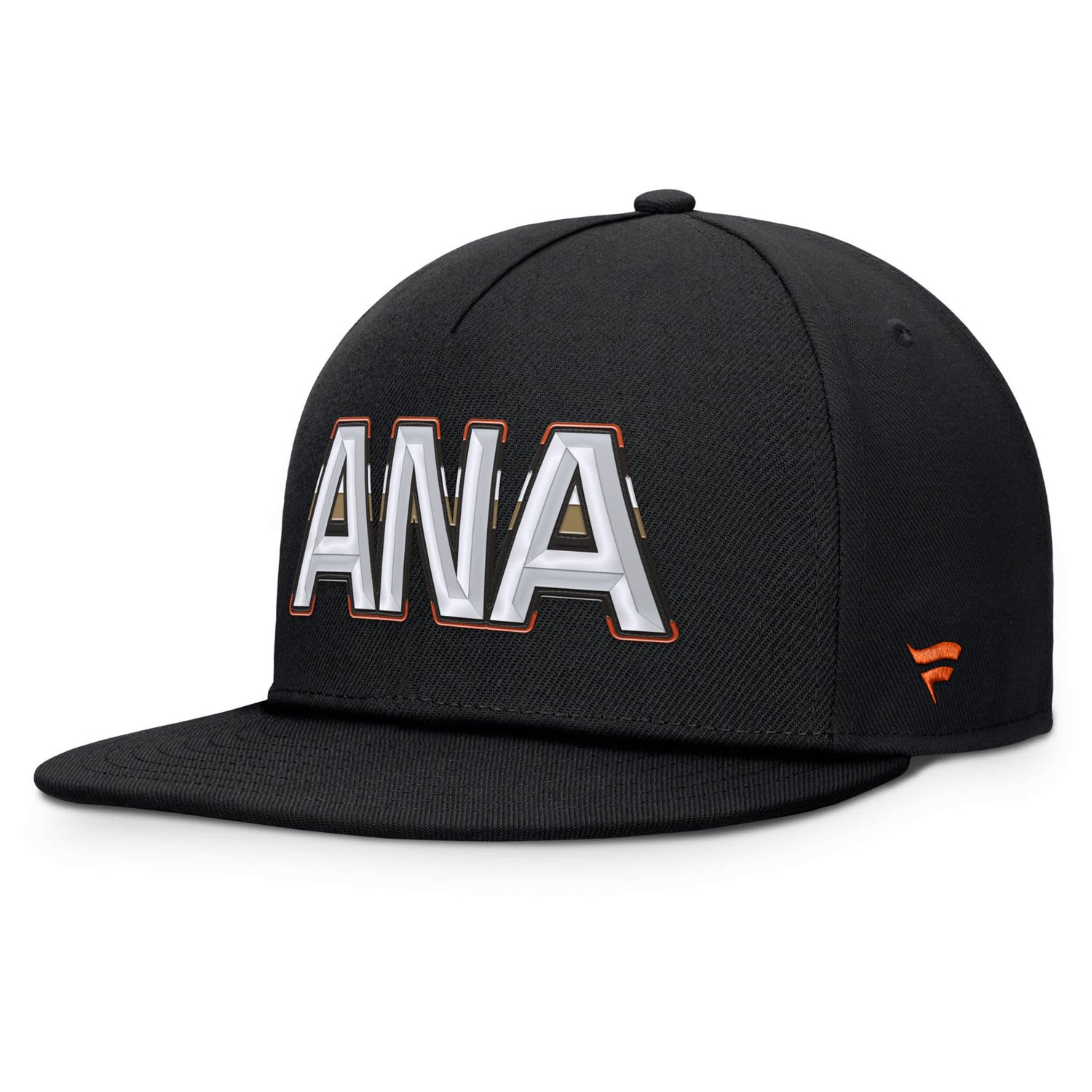 Fanatics Anaheim Ducks Authentic Pro Rink Team Code Snapback Hat - view number 3