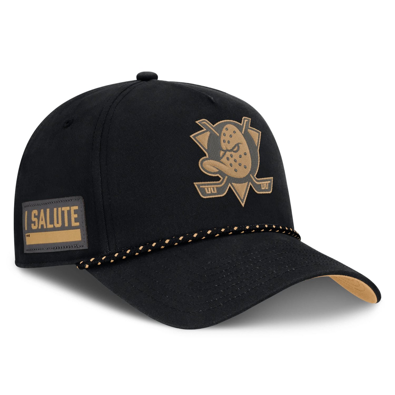 Fanatics Anaheim Ducks Military Appreciation Authentic Pro A-Frame Adjustable Hat